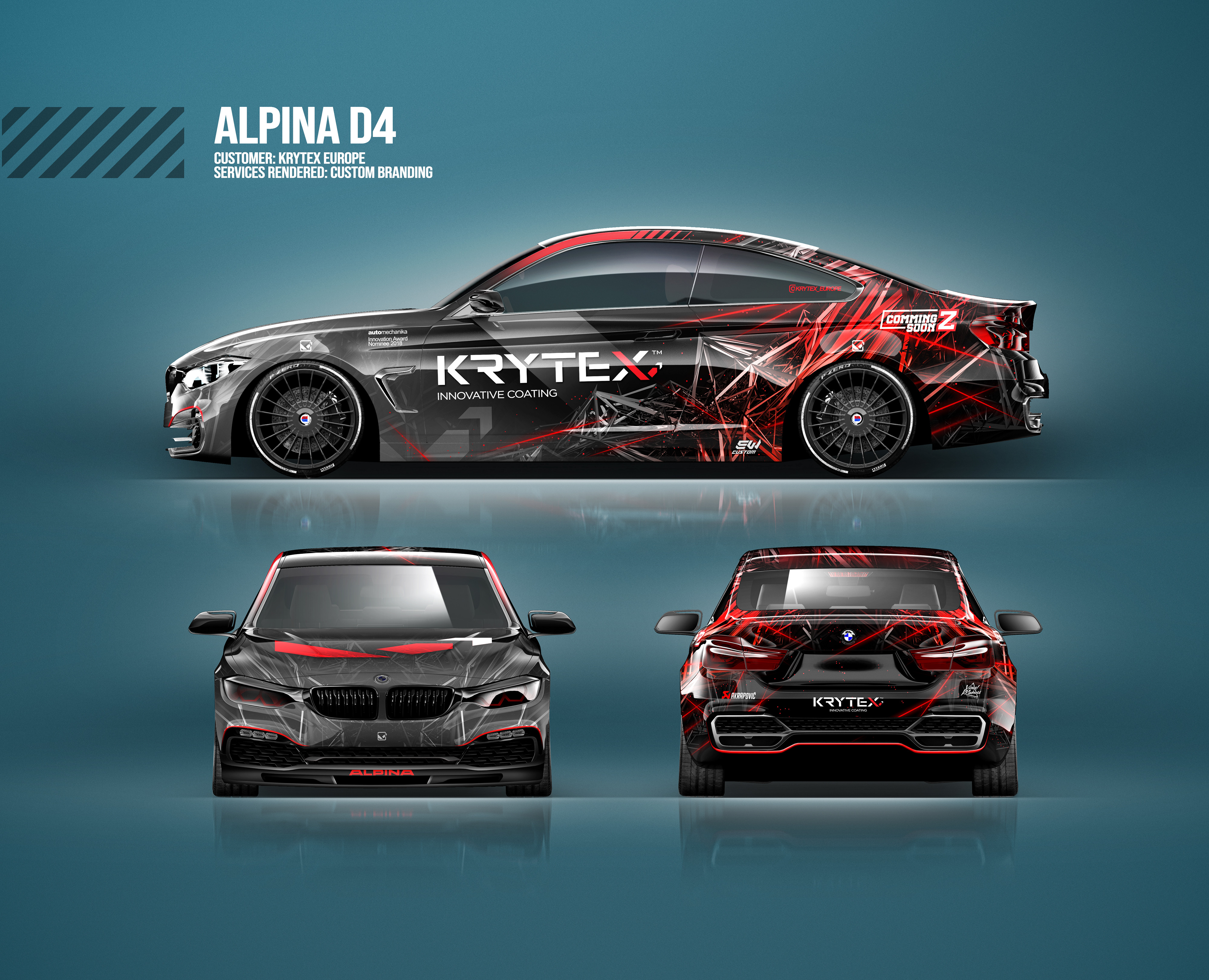 Krytex Europe — Брендинг, Графика на Dprofile