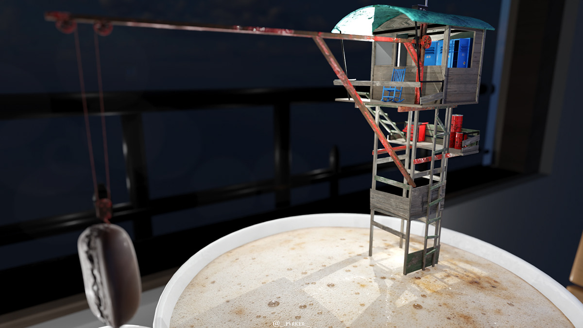 Coffee — Изображение №2 — Иллюстрация, 3D на Dprofile