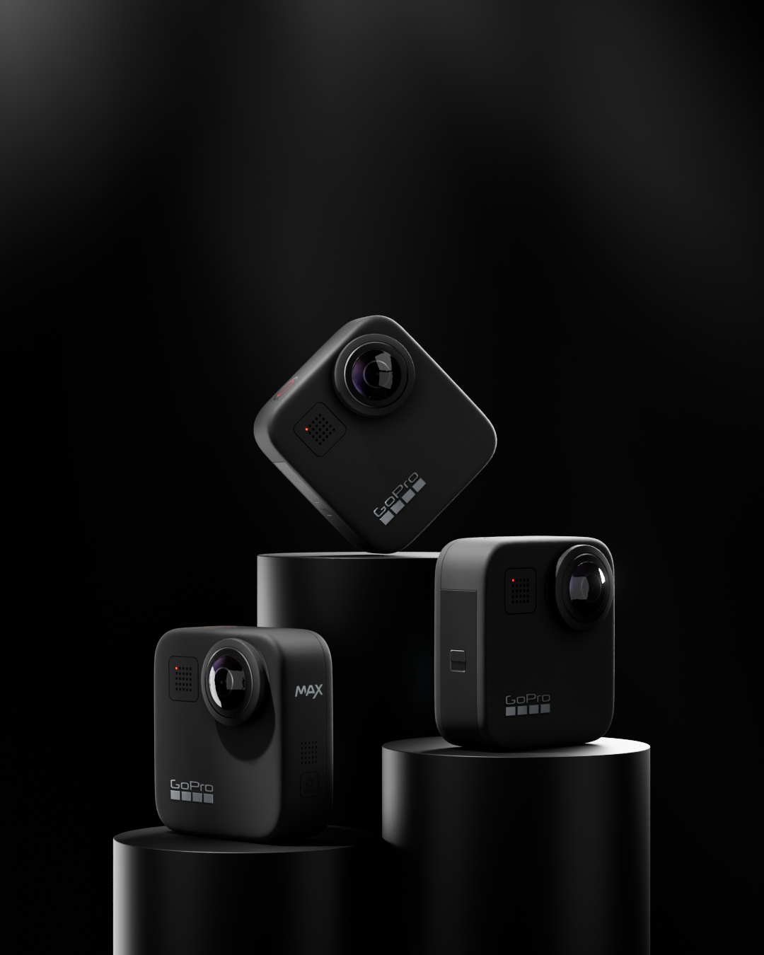 GoPro Max 360 — Изображение №2 — Иллюстрация, 3D на Dprofile