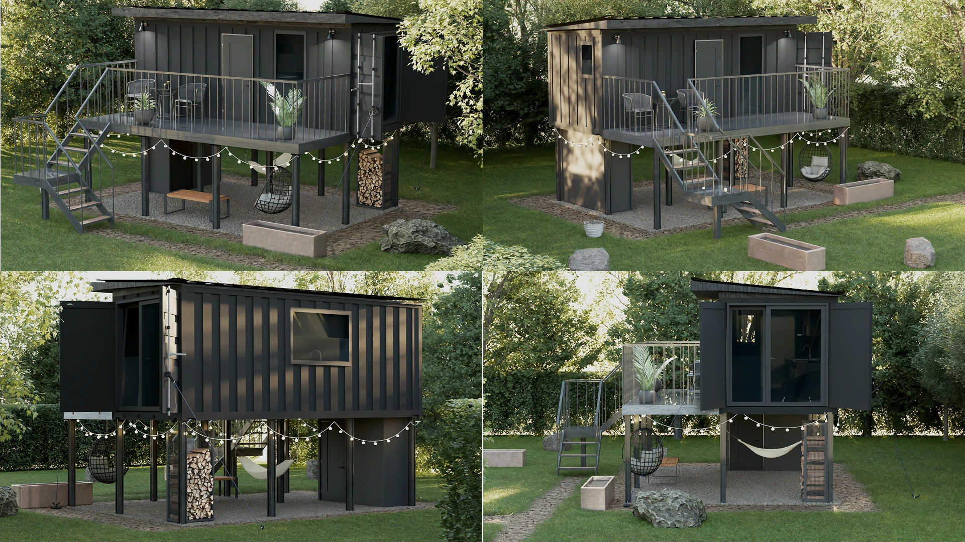 CONTAINER HOUSE — Изображение №5 — Иллюстрация, 3D на Dprofile