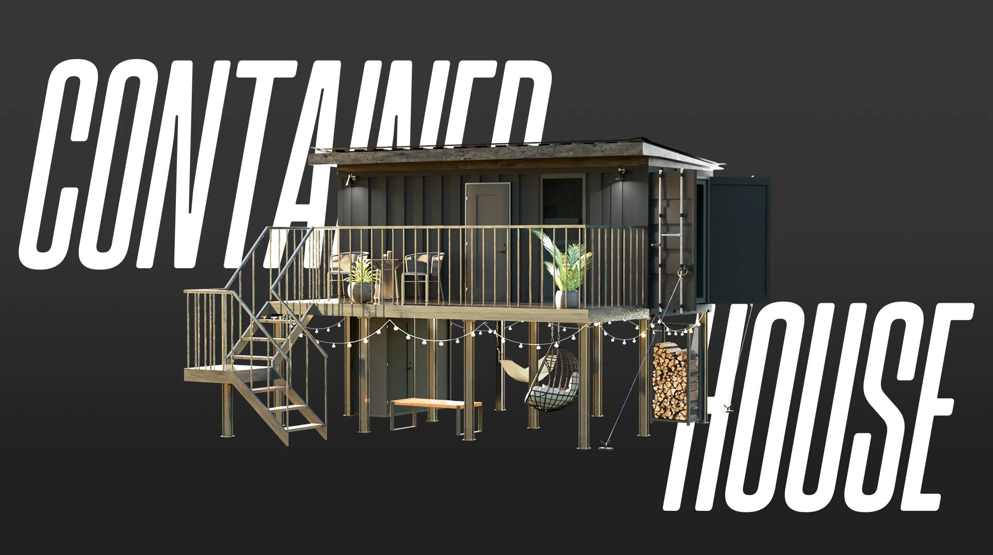 CONTAINER HOUSE — Изображение №1 — Иллюстрация, 3D на Dprofile