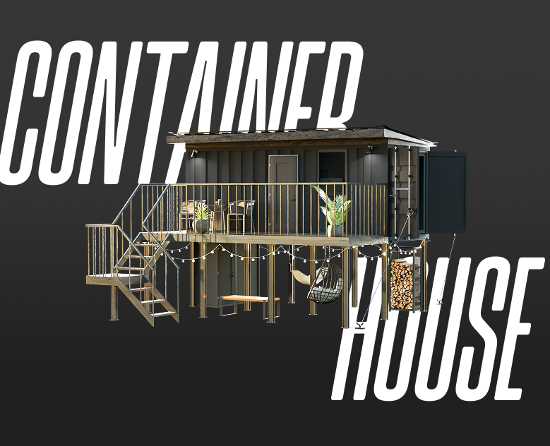 CONTAINER HOUSE — Иллюстрация, 3D на Dprofile