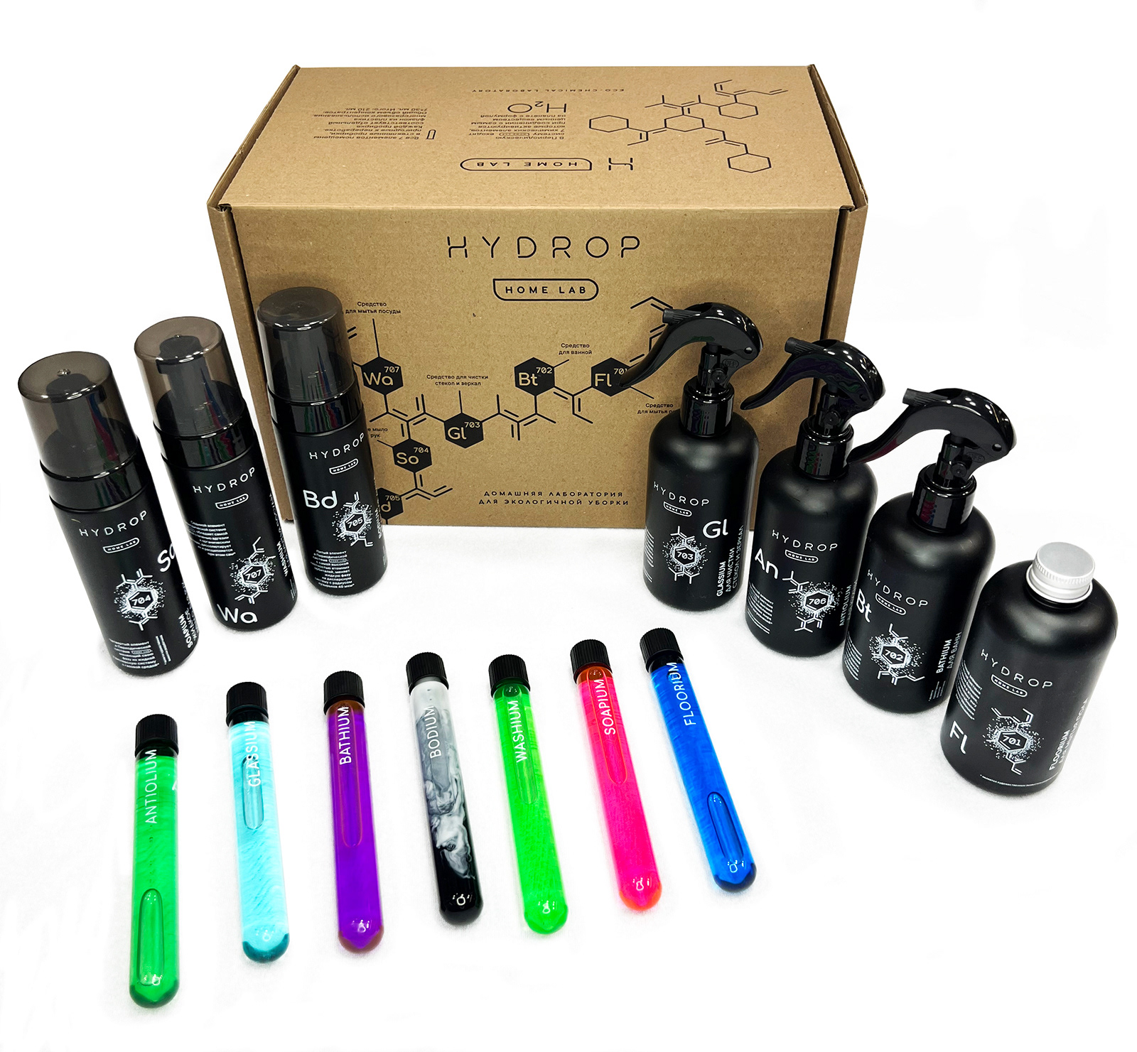 Home Lab. Two-component household cleaners — Изображение №11 — Брендинг, Графика на Dprofile