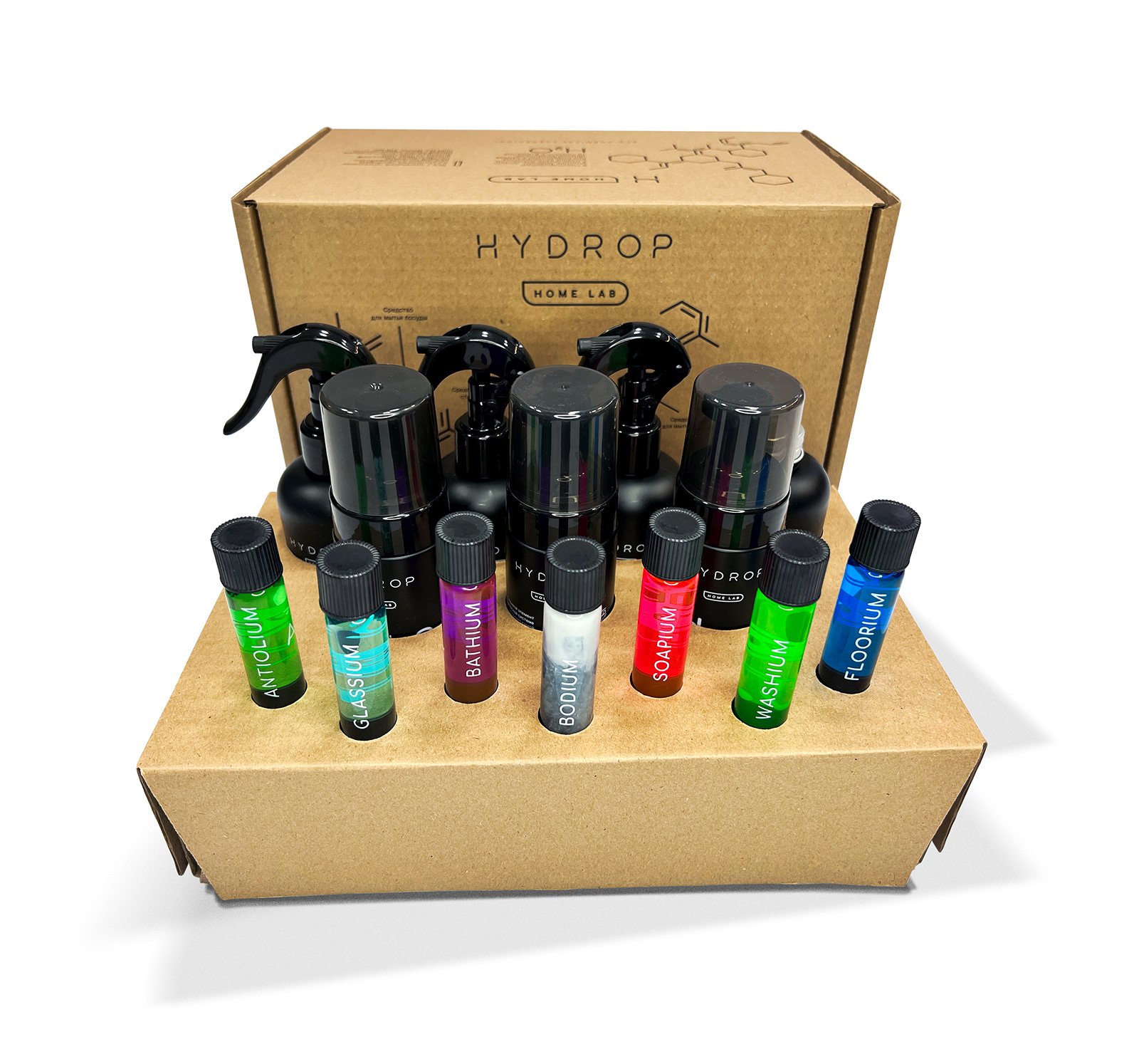 Home Lab. Two-component household cleaners — Изображение №9 — Брендинг, Графика на Dprofile