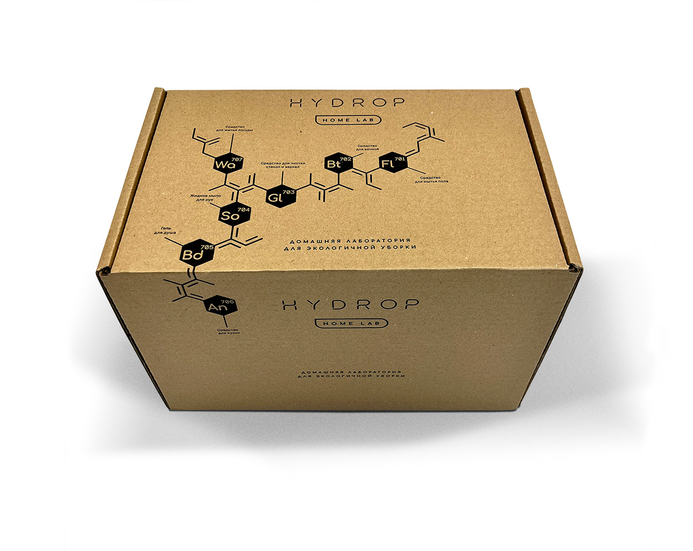 Home Lab. Two-component household cleaners — Изображение №6 — Брендинг, Графика на Dprofile