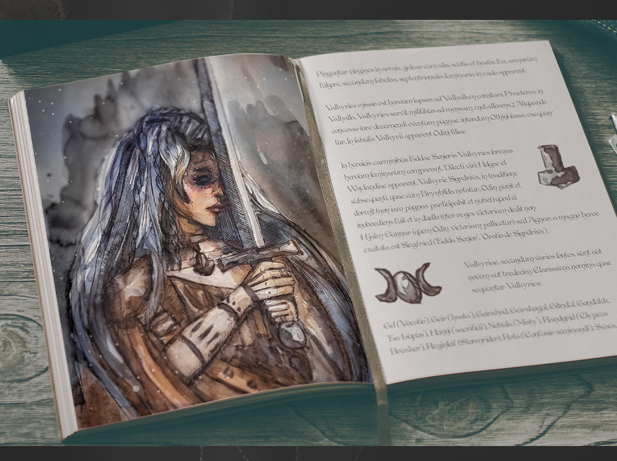 "Валькирии" — Изображение №14 — Иллюстрация на Dprofile