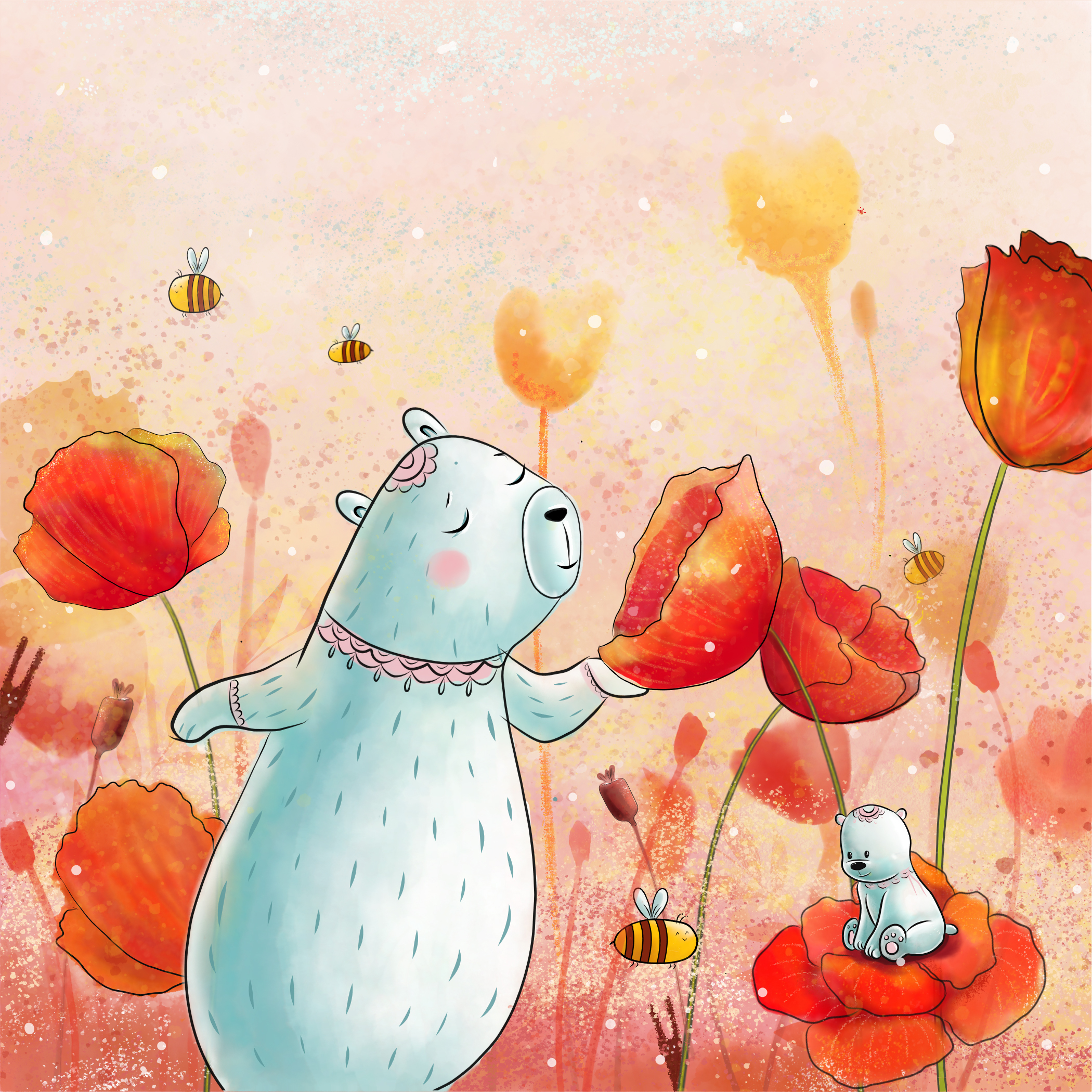 Watercolor Bear — Изображение №1 — Иллюстрация, Графика на Dprofile