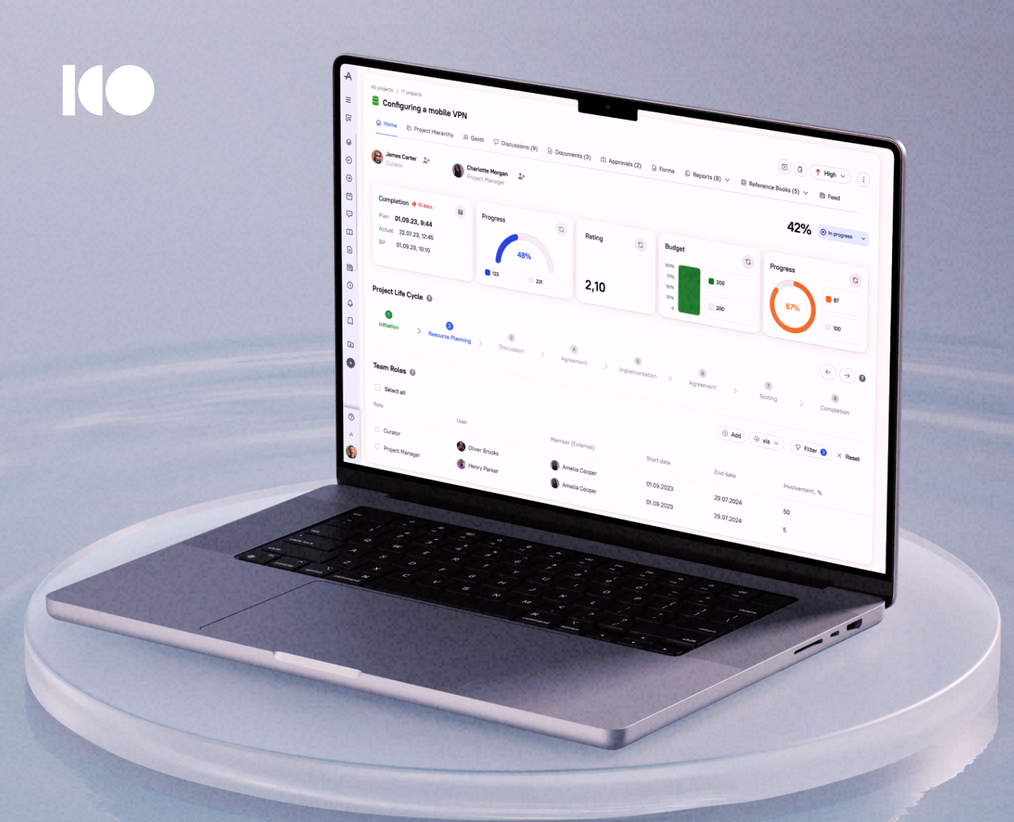 Таск менеджер Advanta на Dprofile