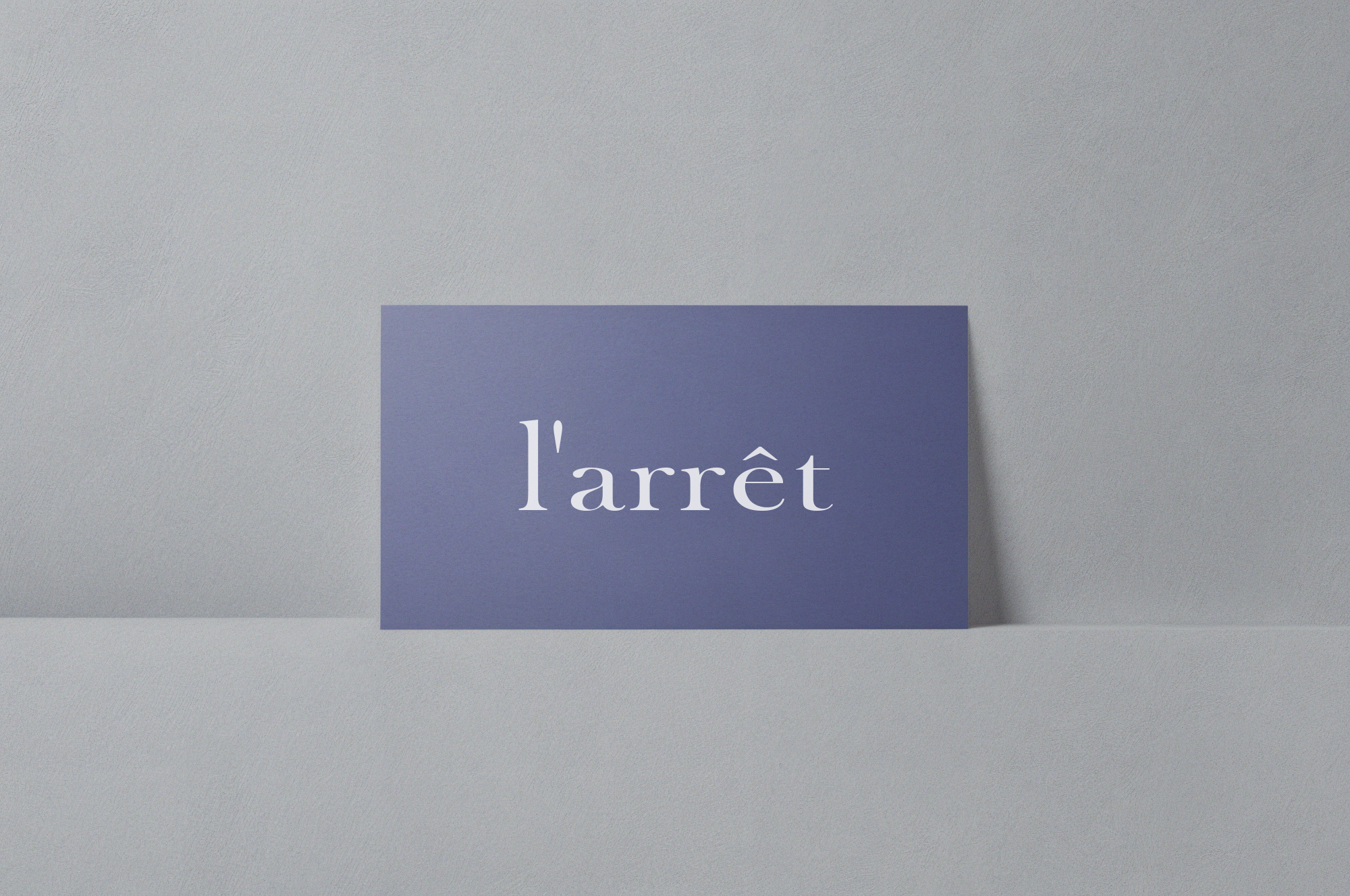 l'arrêt — Изображение №7 — Брендинг на Dprofile