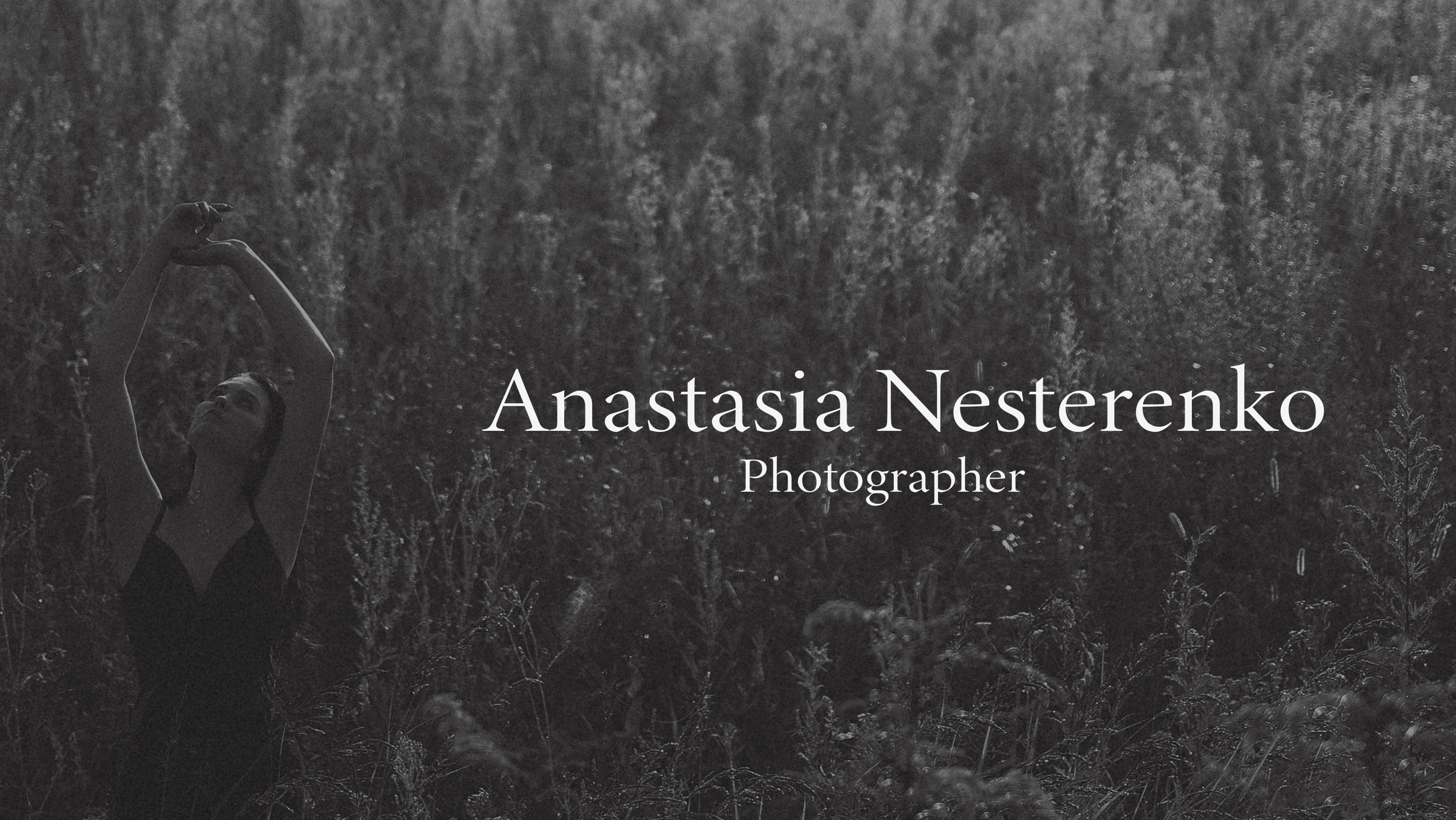 Фотограф Anastasia Nesterenko — Изображение №3 — Брендинг на Dprofile