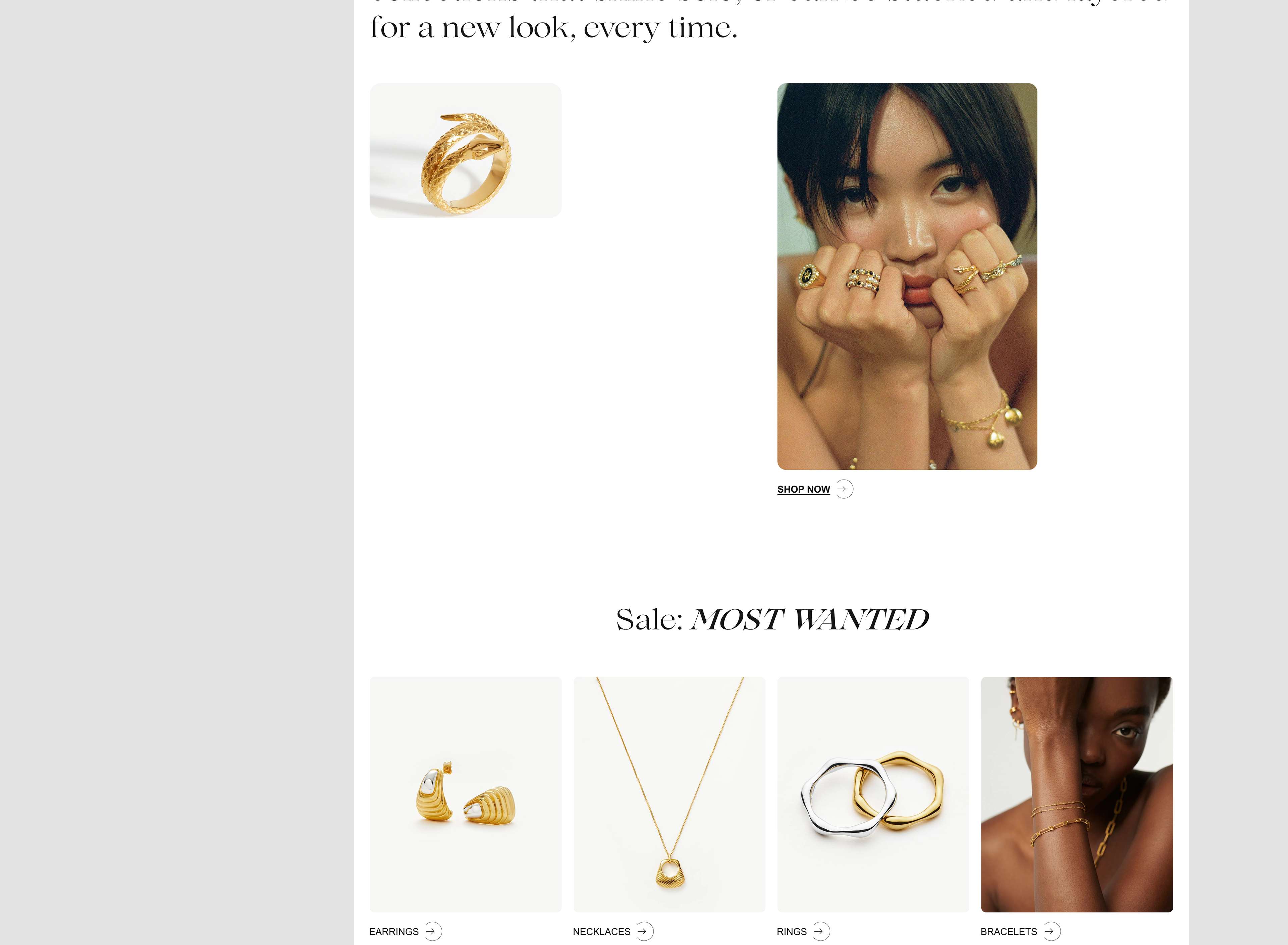 Online jewelry store — Изображение №3 — Интерфейсы на Dprofile