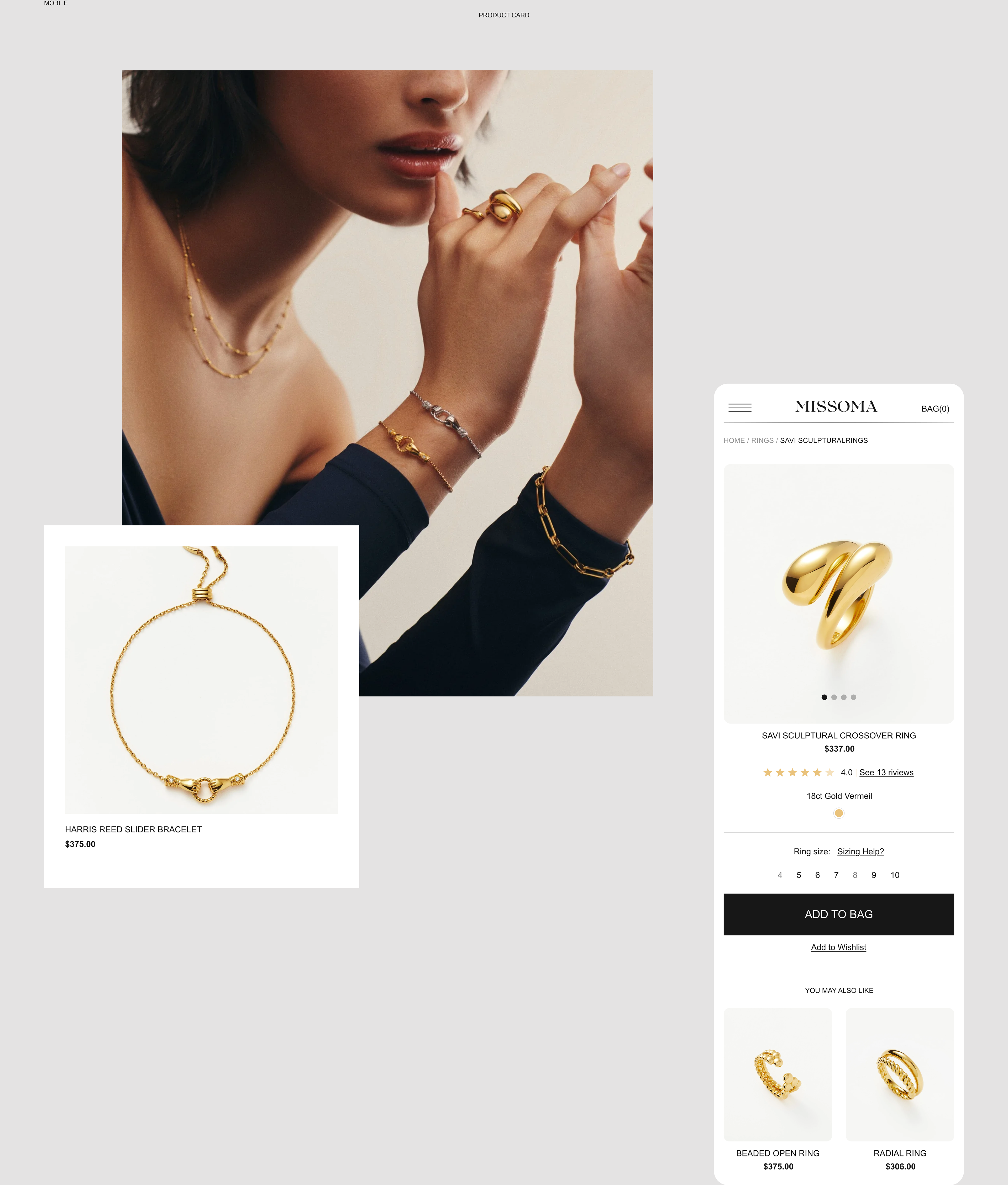 Online jewelry store — Изображение №14 — Интерфейсы на Dprofile