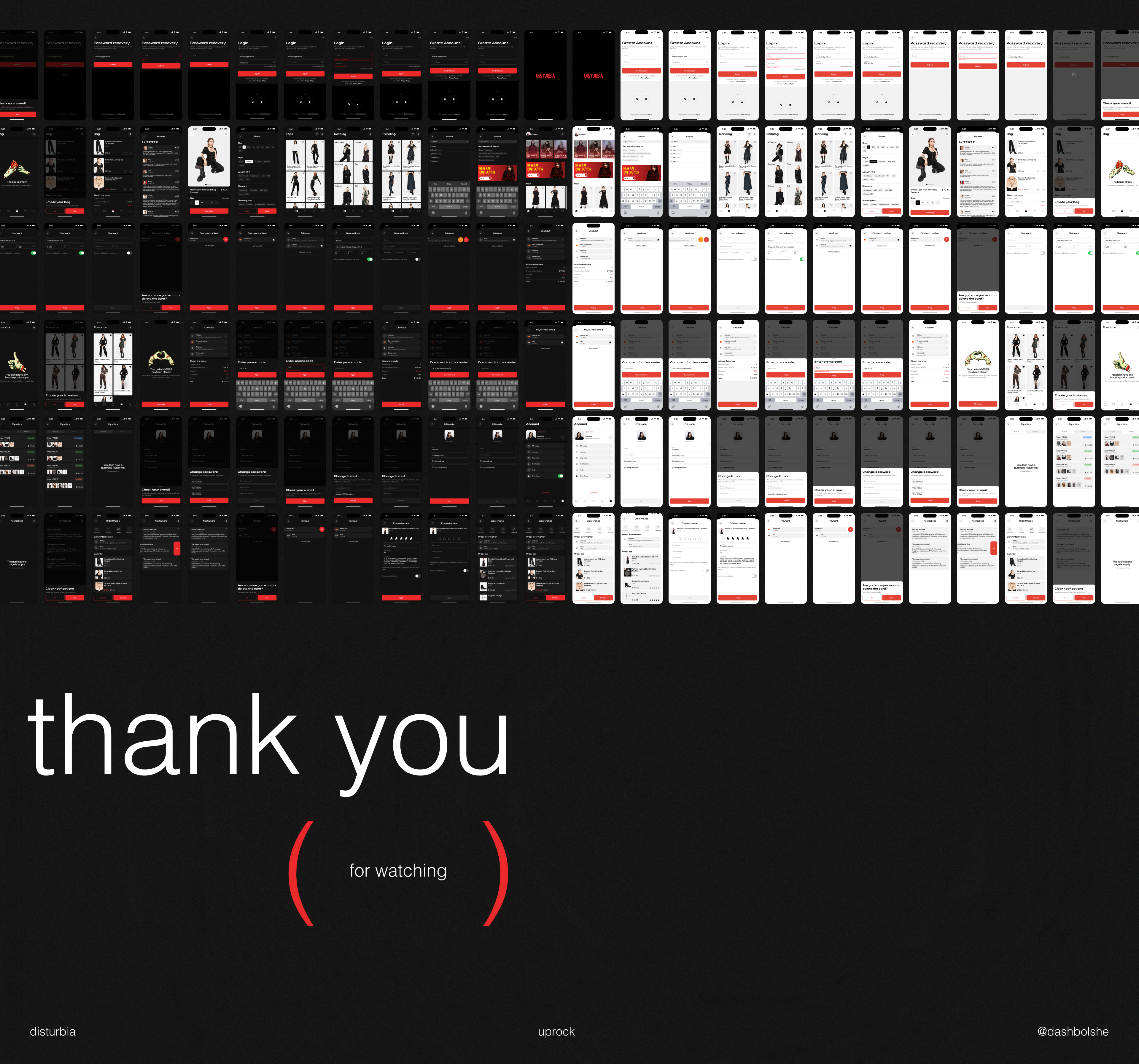 Disturbia | Mobile App — Изображение №16 — Интерфейсы на Dprofile