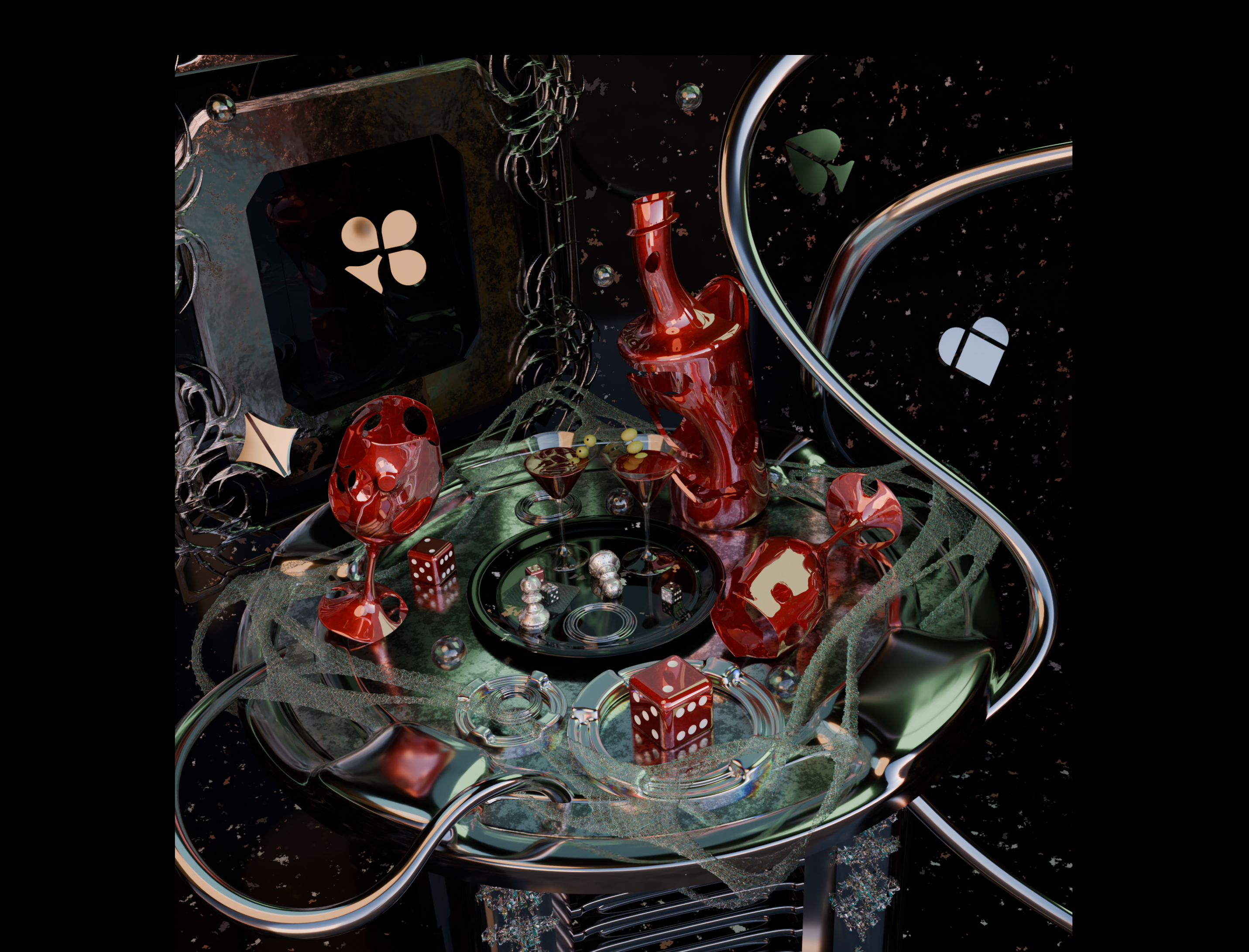 "An Irrational Treat" | 3D Concept — Изображение №1 — Иллюстрация, 3D на Dprofile