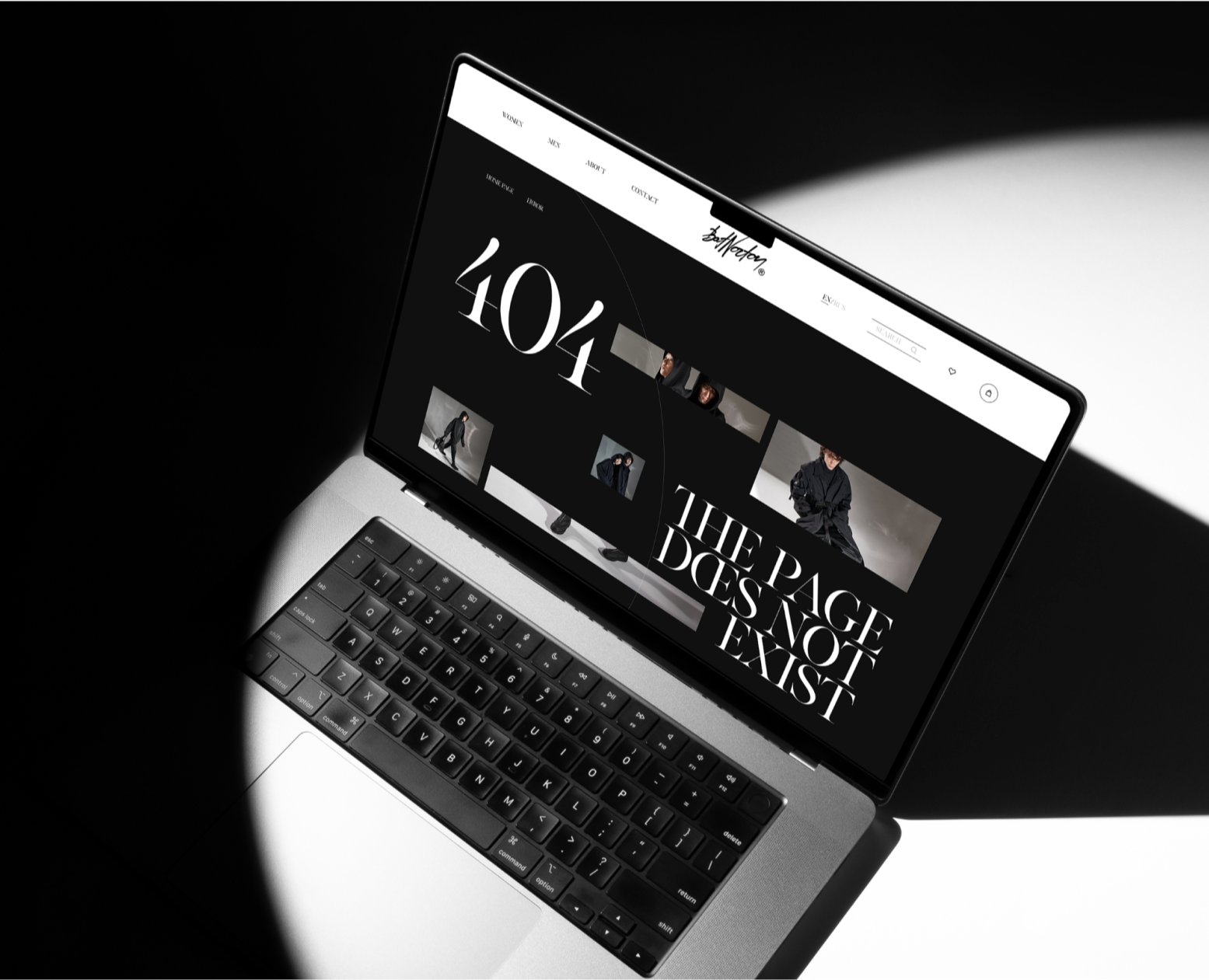 Online-store website brand "Bat Norton" на Dprofile
