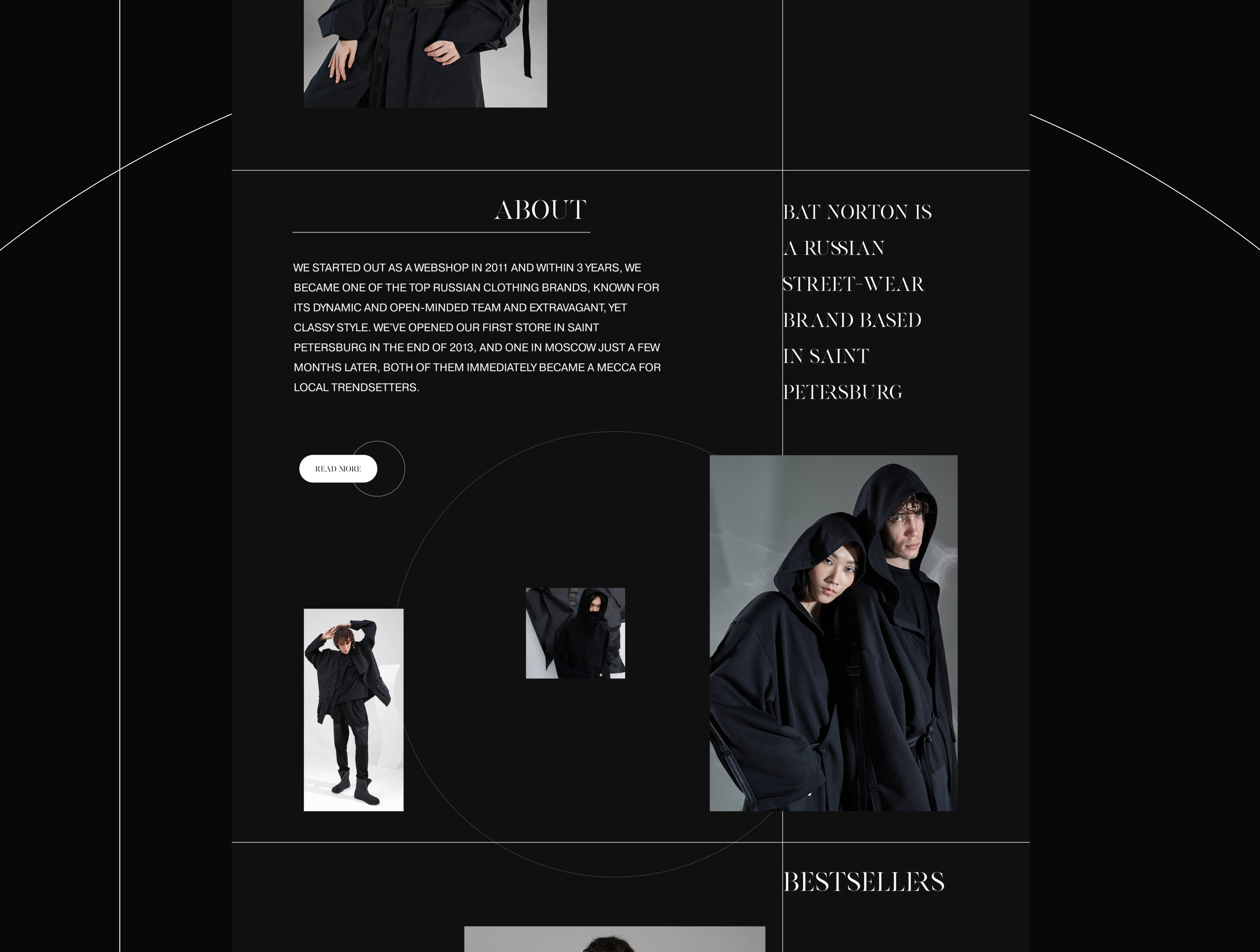 Online-store website brand "Bat Norton" — Изображение №7 — Интерфейсы, Брендинг на Dprofile