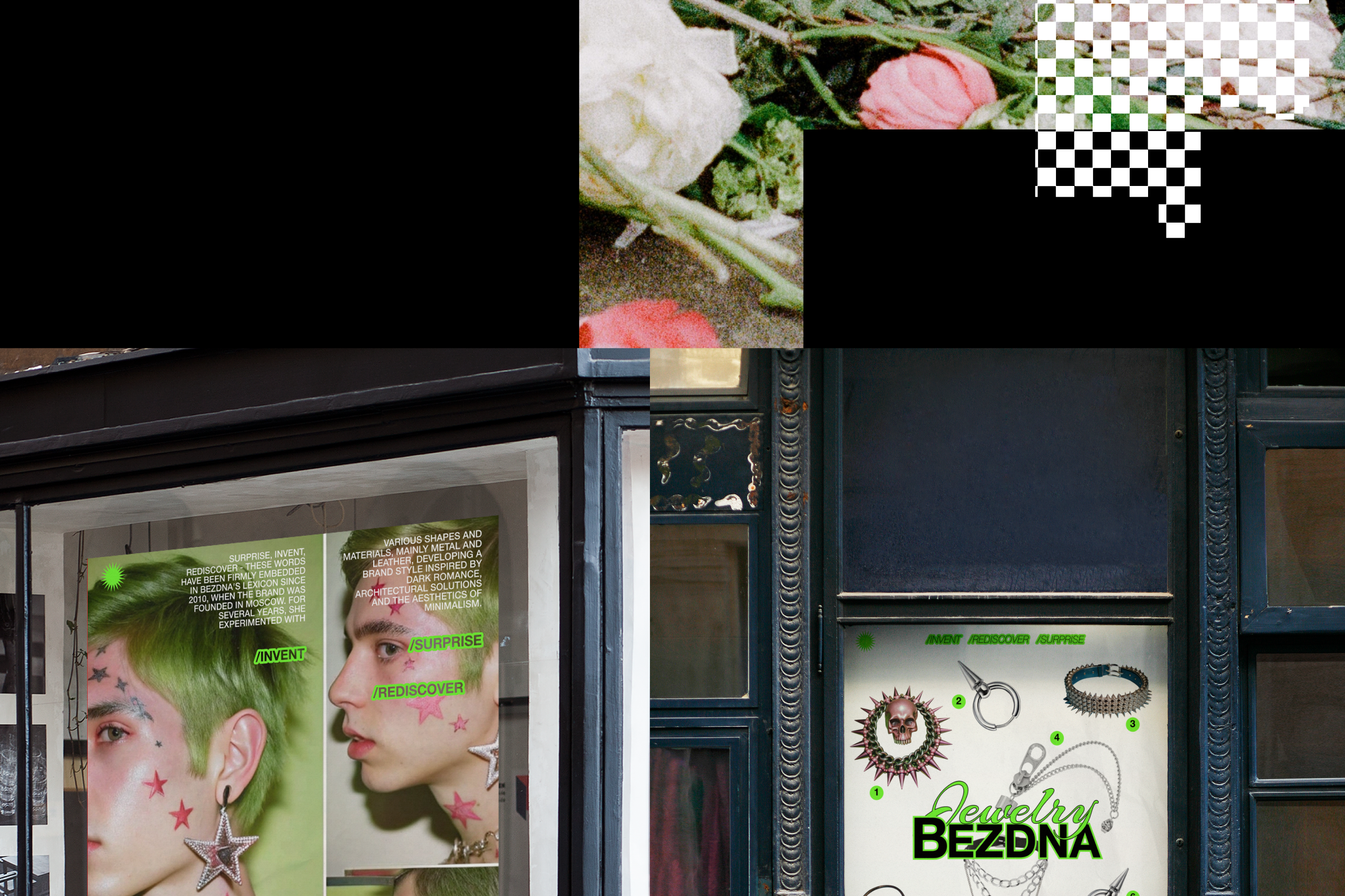 Design posters for the BEZDNA JEWELRY brand — Изображение №5 — Брендинг, Графика на Dprofile
