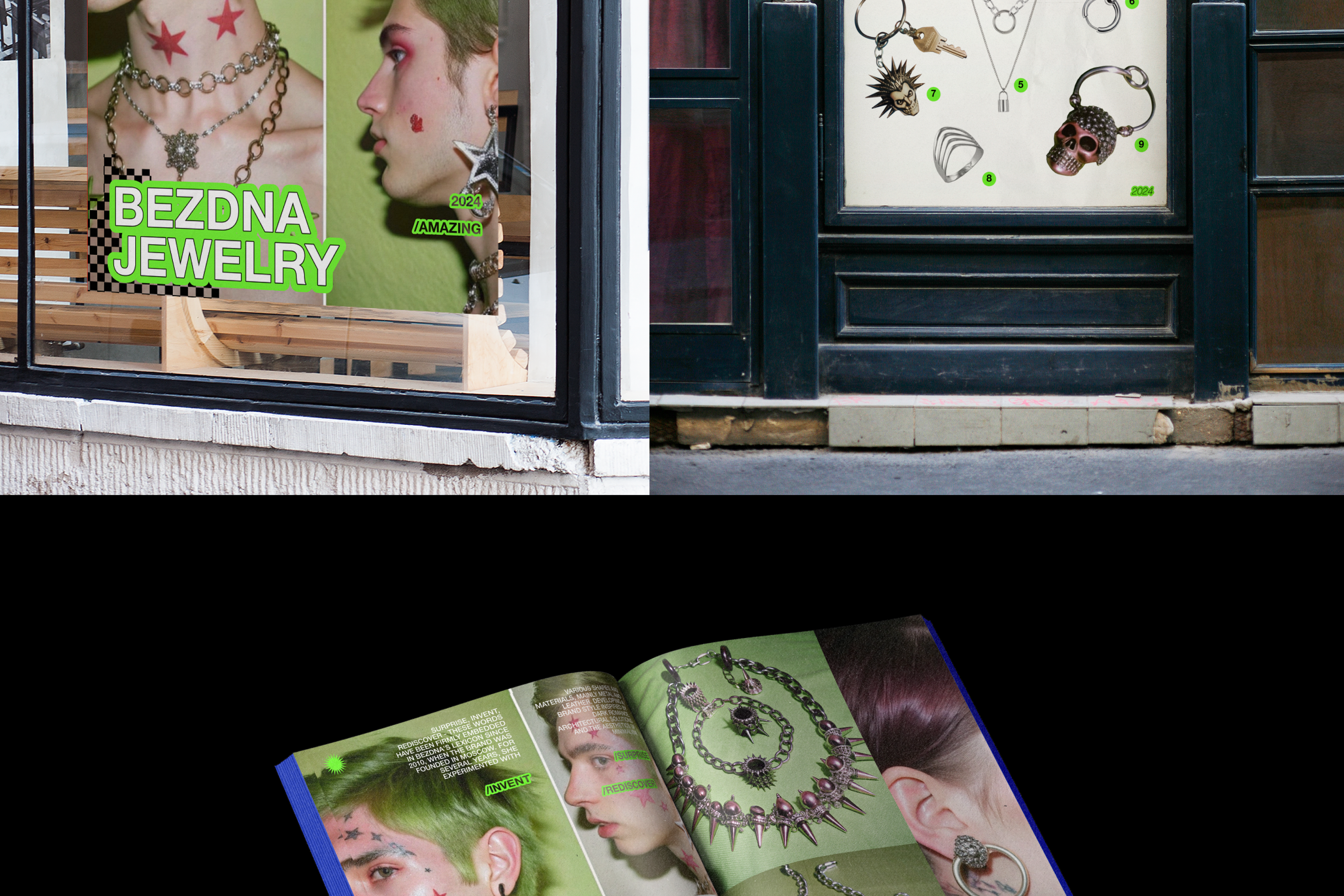 Design posters for the BEZDNA JEWELRY brand — Изображение №6 — Брендинг, Графика на Dprofile