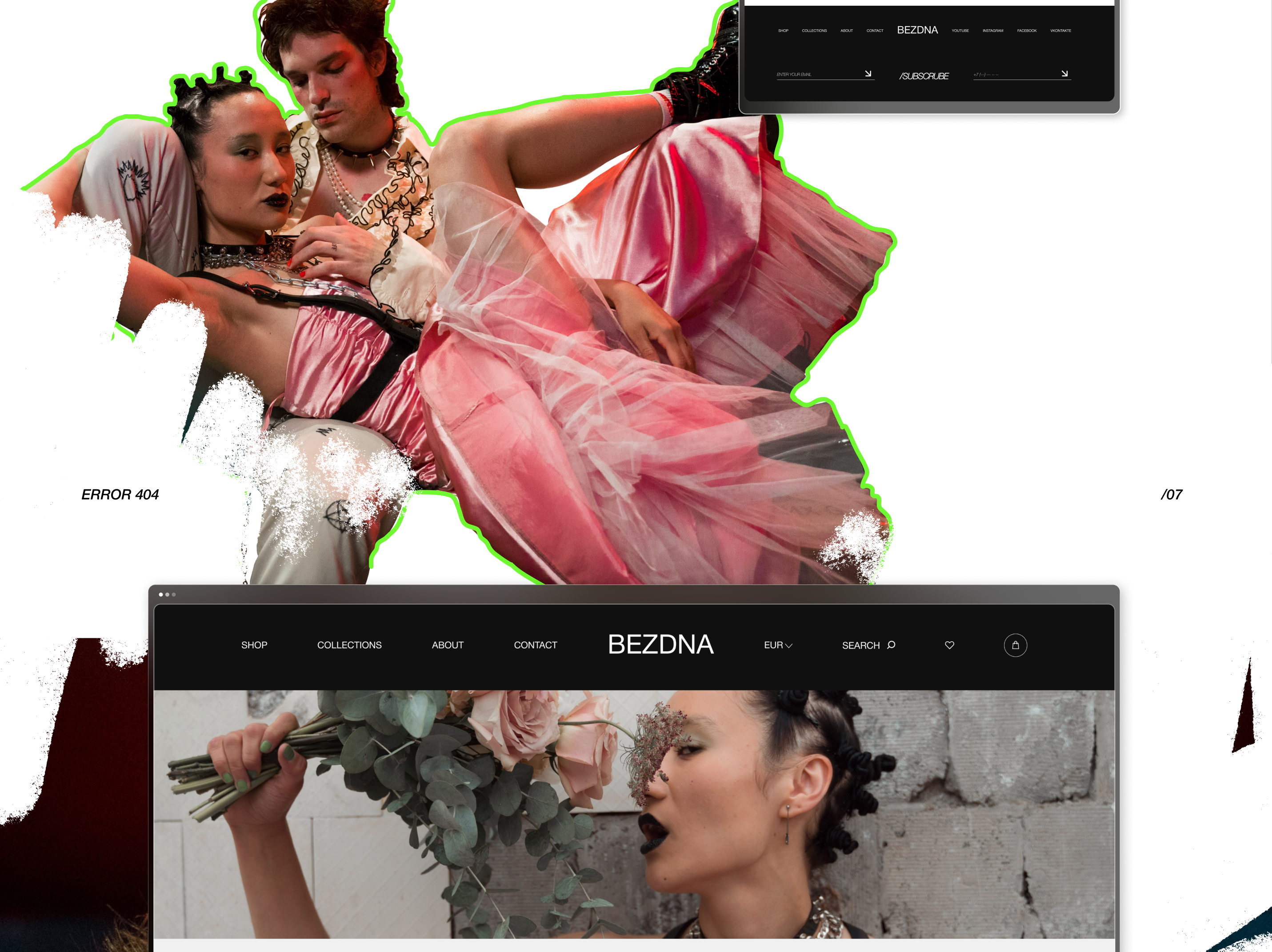 Online-store website brand "BEZDNA JEWELRY" — Изображение №18 — Интерфейсы, Брендинг на Dprofile