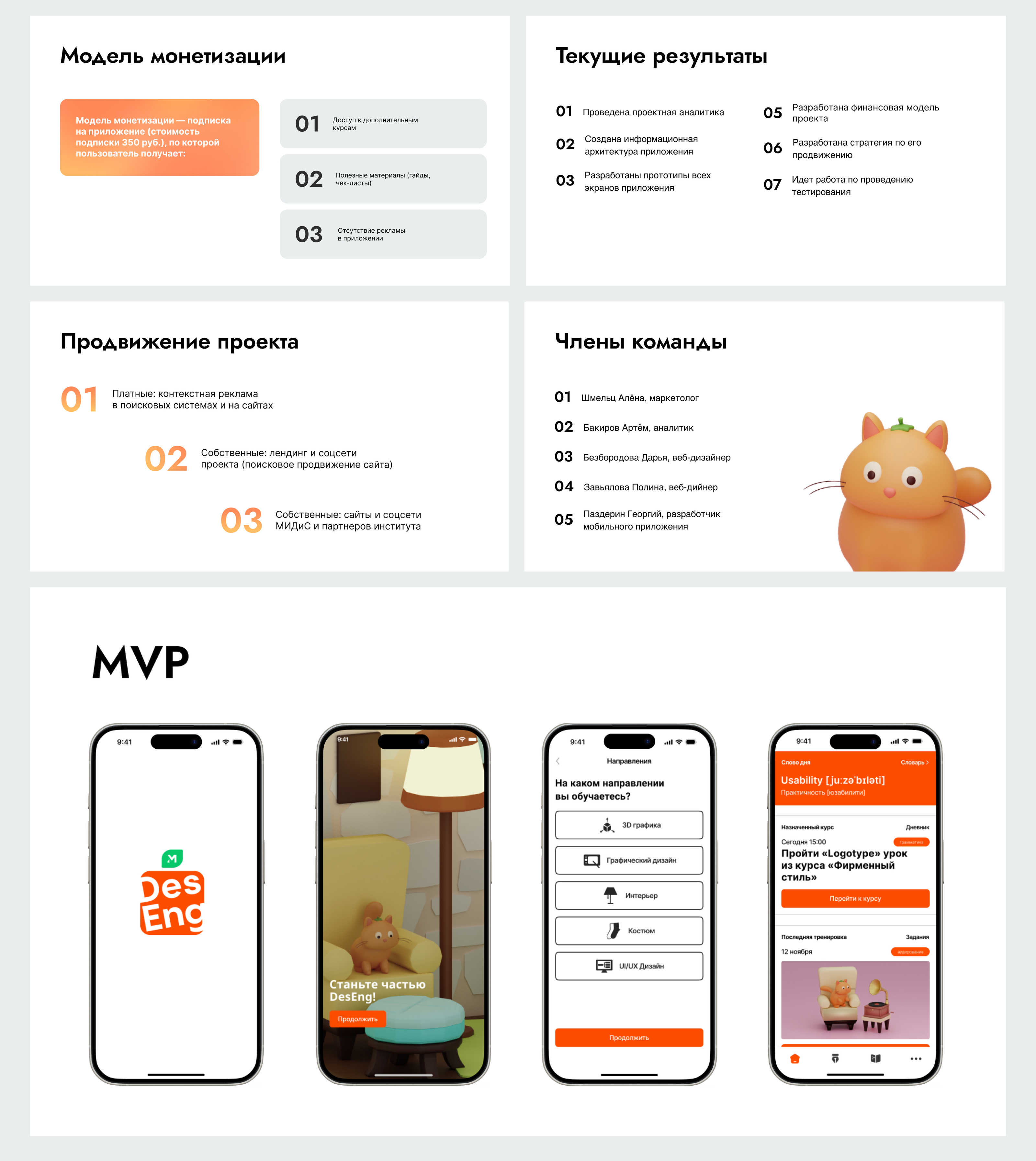 Презентация приложения DesEng — Изображение №4 — Маркетинг на Dprofile