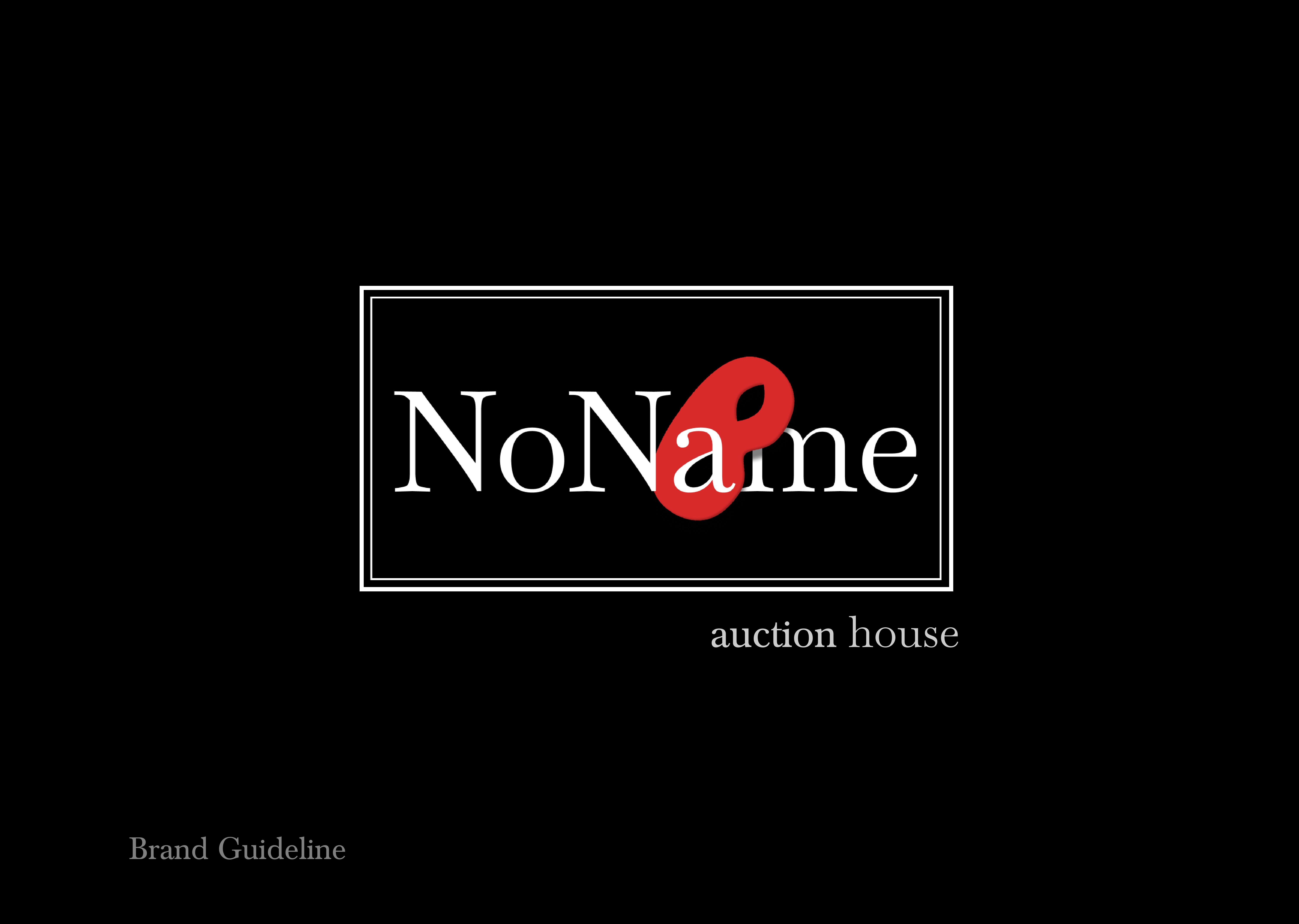 NoName auction house — Изображение №1 — Брендинг, Маркетинг на Dprofile