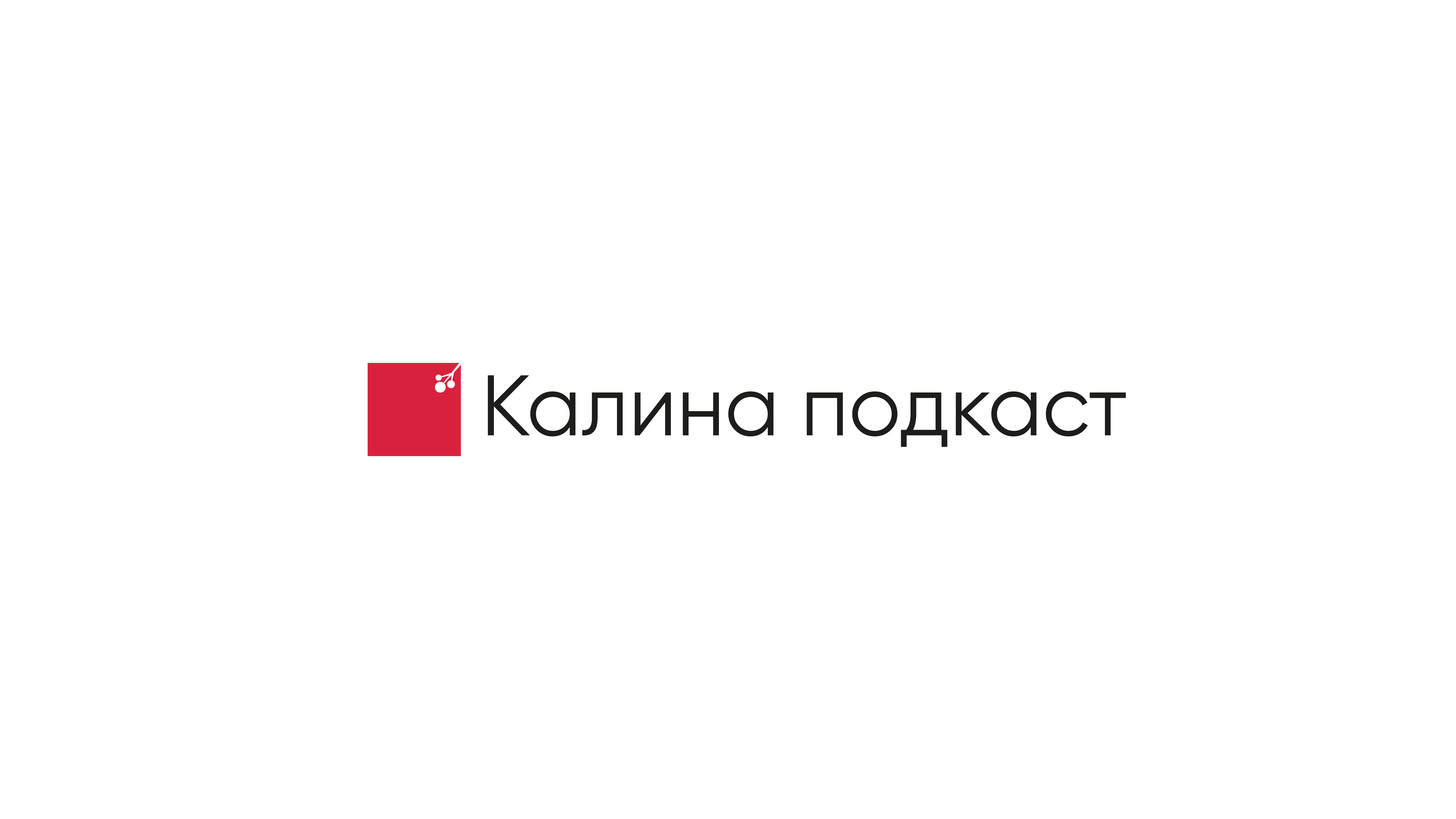 Логотип «Калина Подкаст» — Изображение №1 — Брендинг на Dprofile