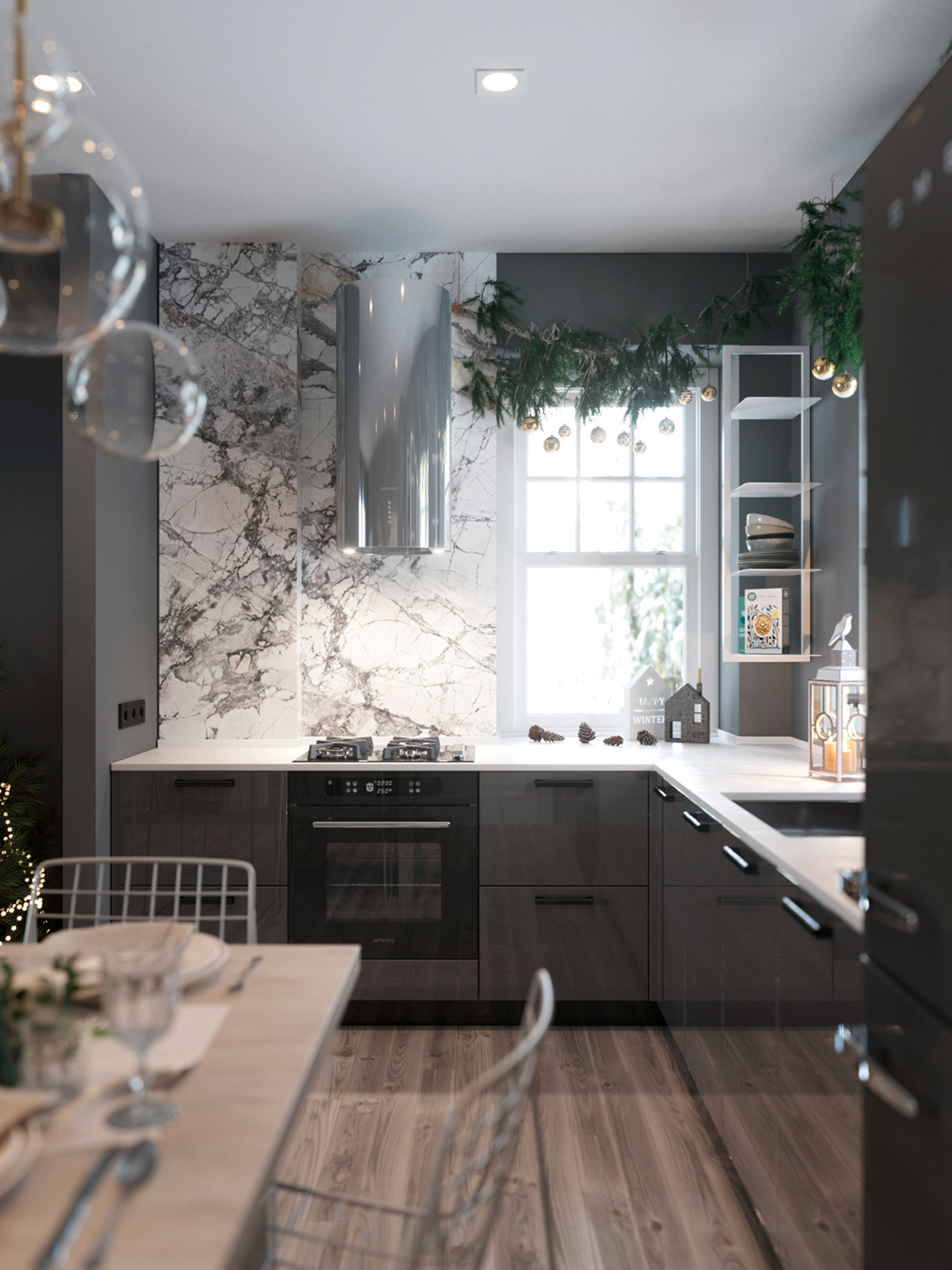 Kitchen living room — Изображение №5 — 3D на Dprofile