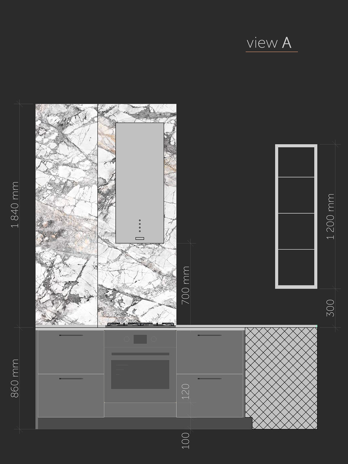 Kitchen living room — Изображение №4 — 3D на Dprofile