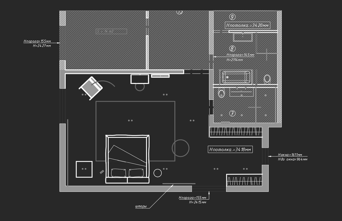 MASTER BADROOM — Изображение №2 — 3D на Dprofile