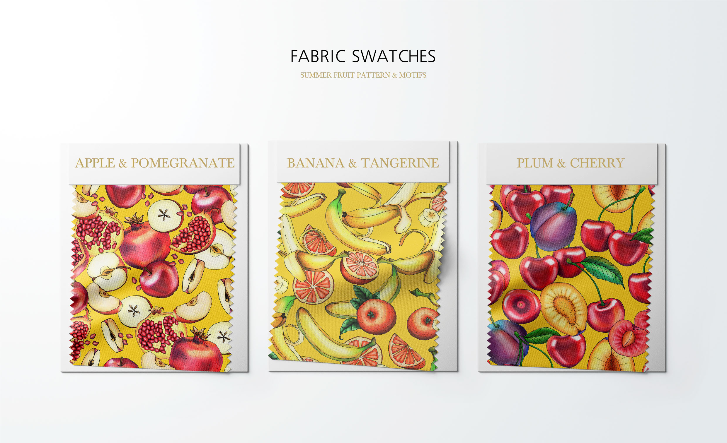 Pattern "Fruit.Mix" — Изображение №2 — Иллюстрация на Dprofile