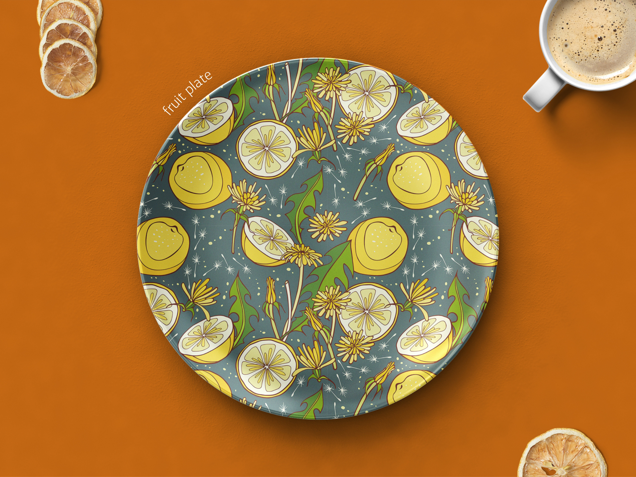 Pattern "Fruit.Mix" — Изображение №7 — Иллюстрация, Графика на Dprofile