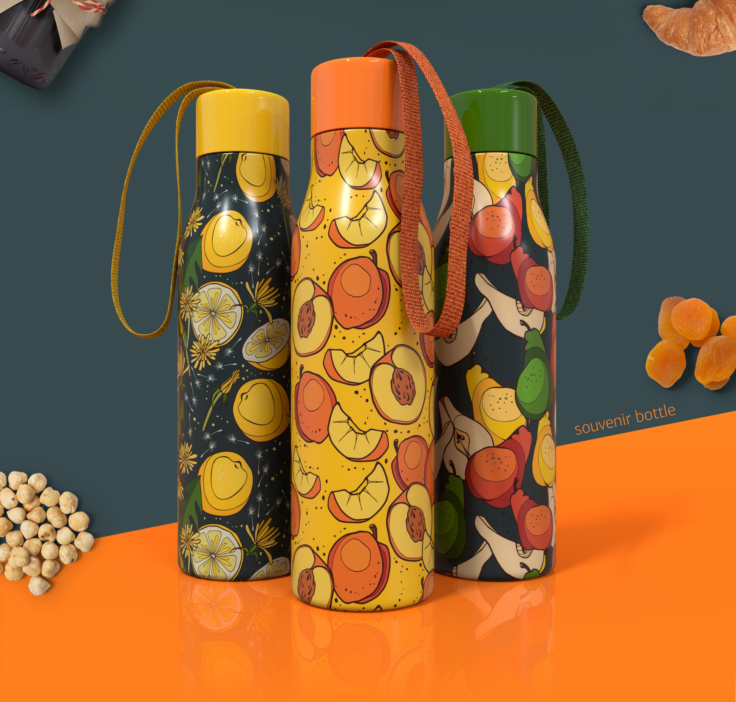 Pattern "Fruit.Mix" — Изображение №4 — Иллюстрация, Графика на Dprofile
