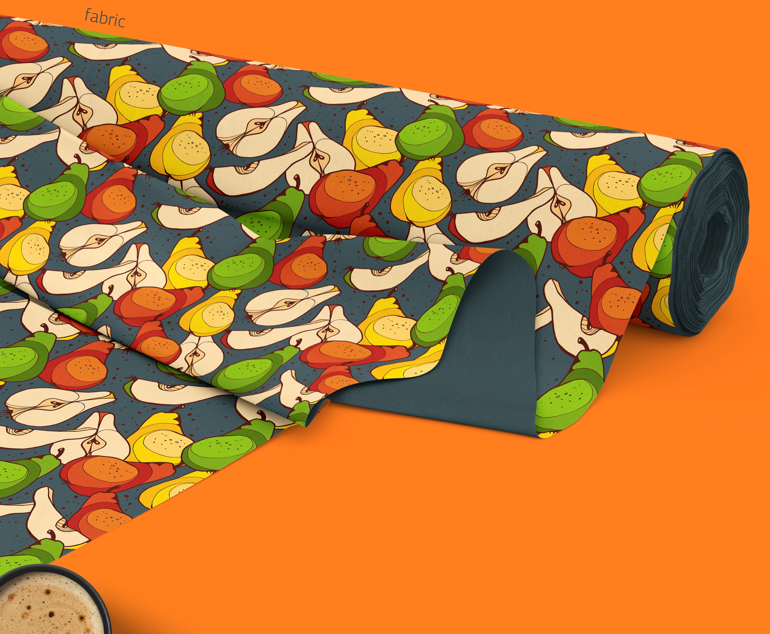Pattern "Fruit.Mix" — Изображение №5 — Иллюстрация, Графика на Dprofile