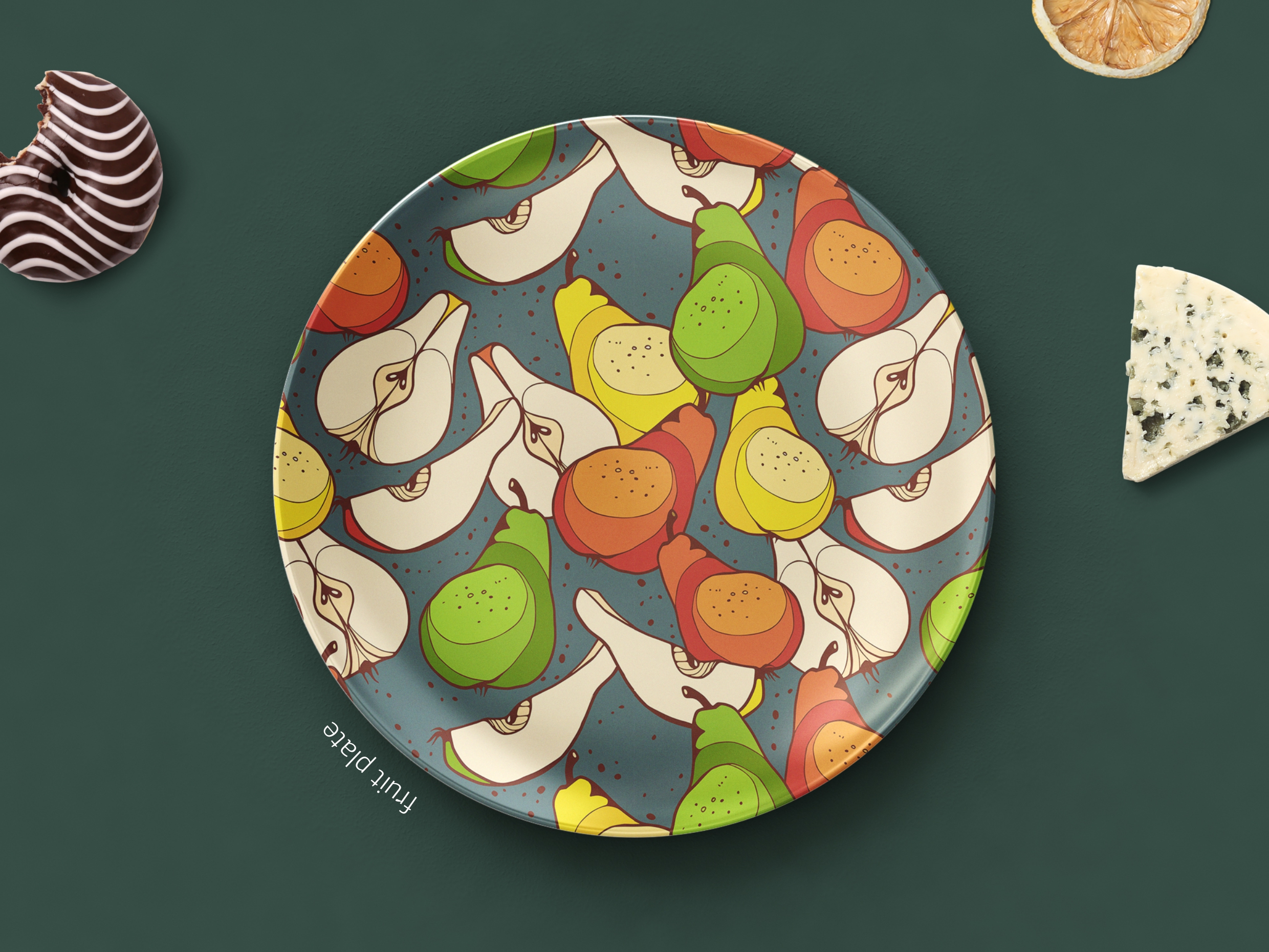 Pattern "Fruit.Mix" — Изображение №8 — Иллюстрация, Графика на Dprofile
