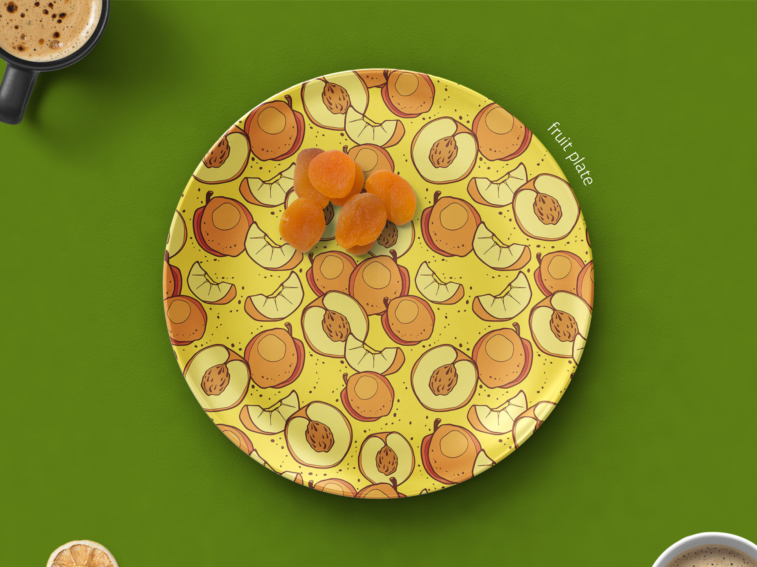Pattern "Fruit.Mix" — Изображение №6 — Иллюстрация, Графика на Dprofile