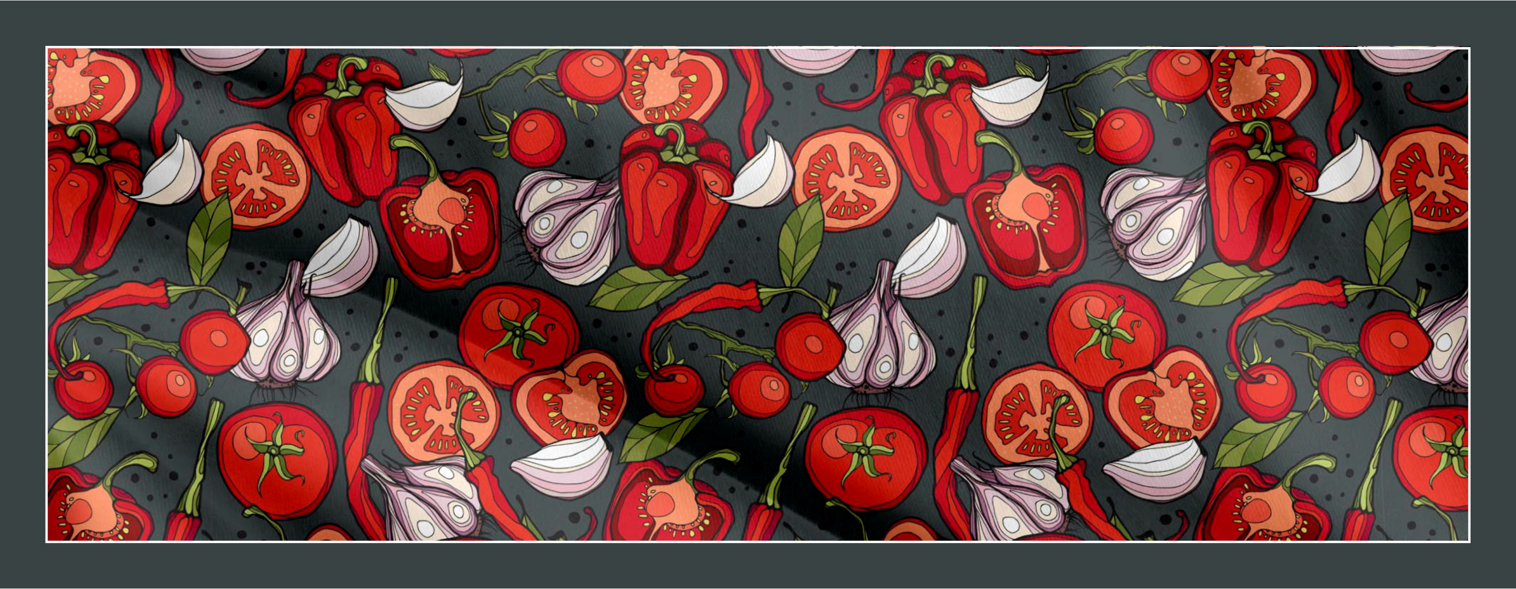 Pattern "Vegetables MIX" — Изображение №3 — Иллюстрация, Графика на Dprofile