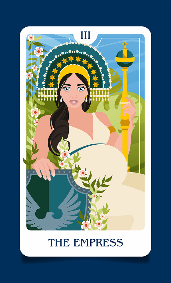 Карты TARO. Старшие арканы — Изображение №6 — Иллюстрация на Dprofile