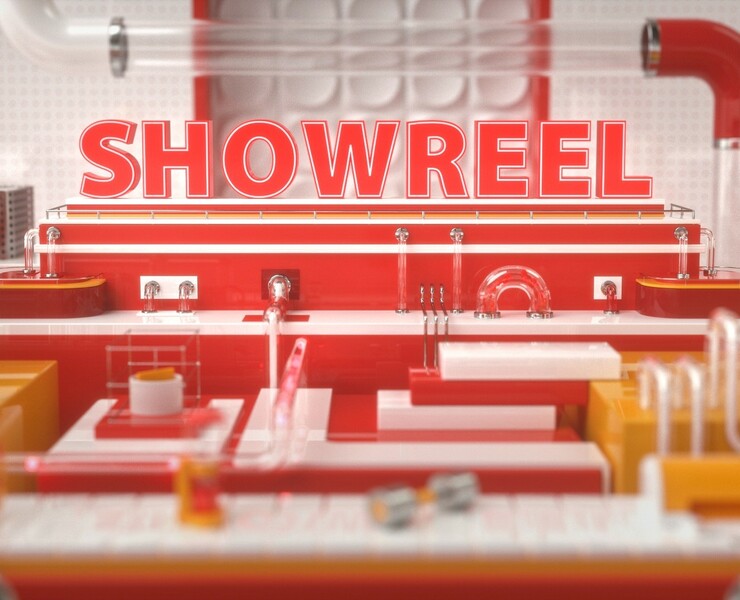Motion Design Showreel 2022 — 3D, Анимация на Dprofile