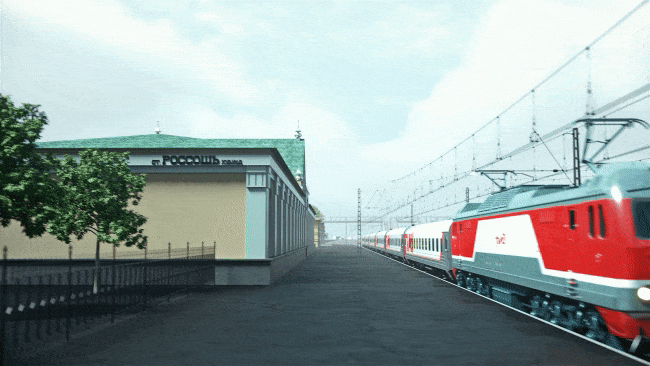 RZD | Multimodal Transportation — Изображение №8 — 3D, Анимация на Dprofile