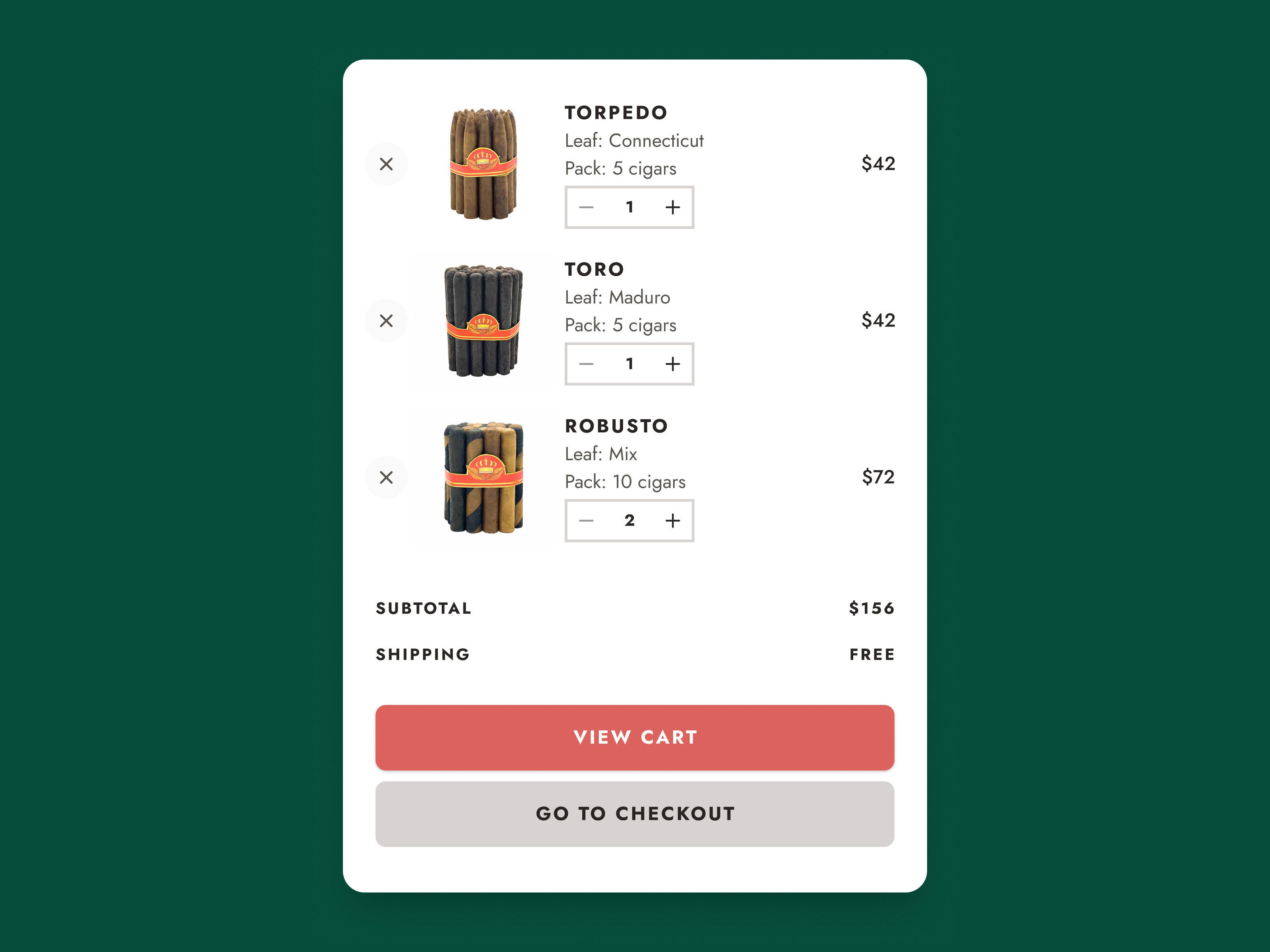 Island Cigar Factory — Cigar shop — Изображение №5 — Интерфейсы на Dprofile