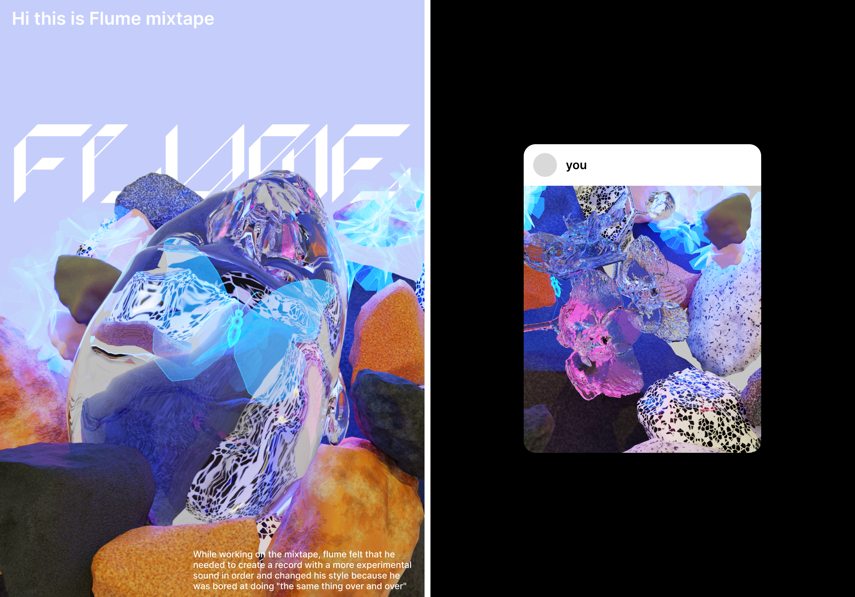 Hi this is Flume! — Изображение №6 — Интерфейсы, Иллюстрация на Dprofile