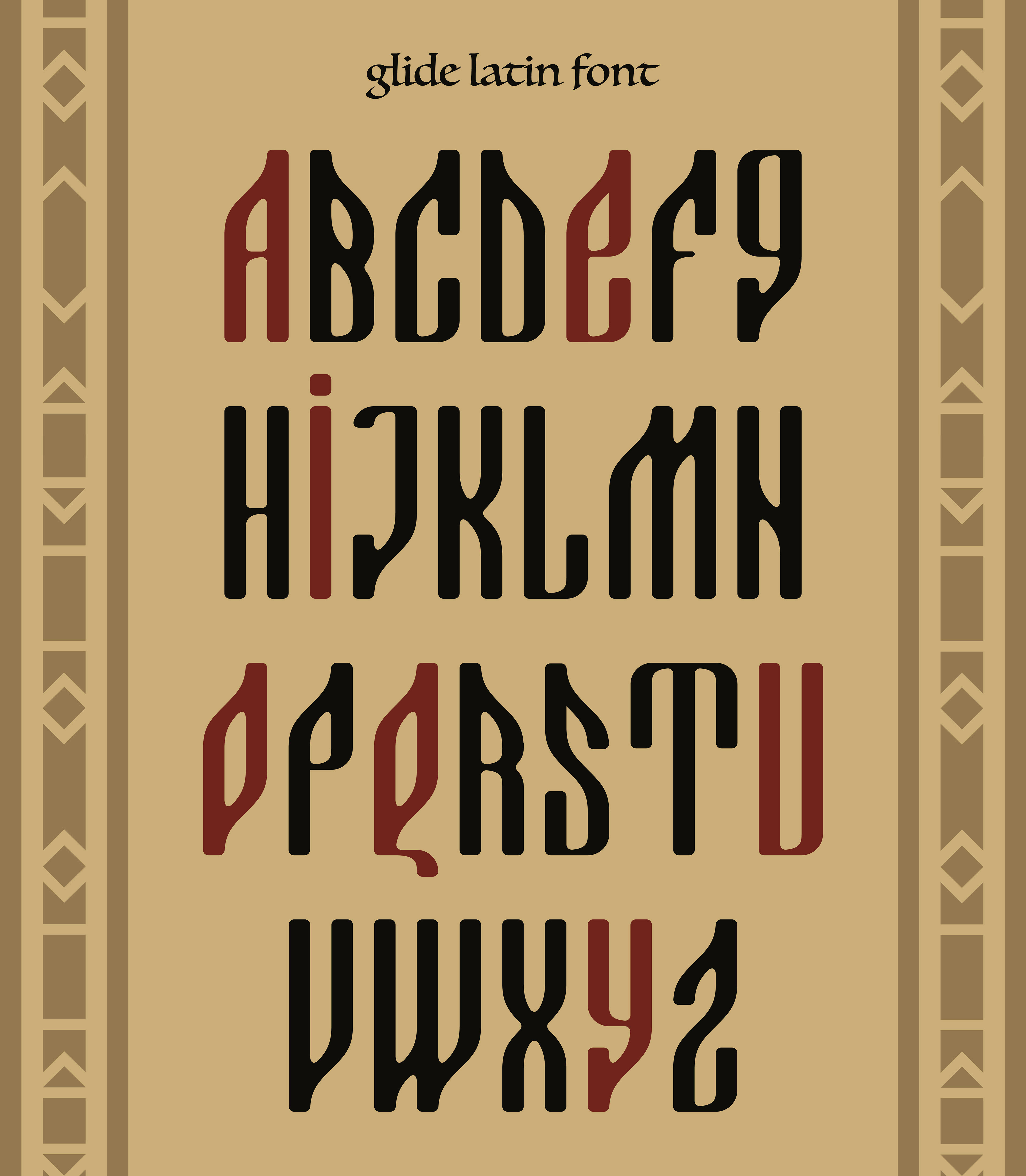 Bukvushki typeface | Шрифт Буквушки — Изображение №8 — Графика на Dprofile