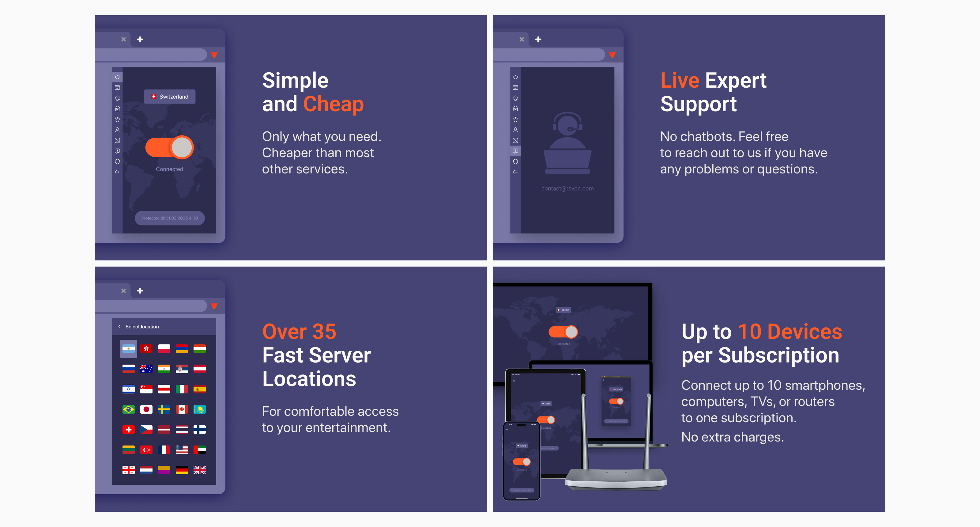 Расширение VPN для Chrome — Изображение №2 — Интерфейсы, Графика на Dprofile