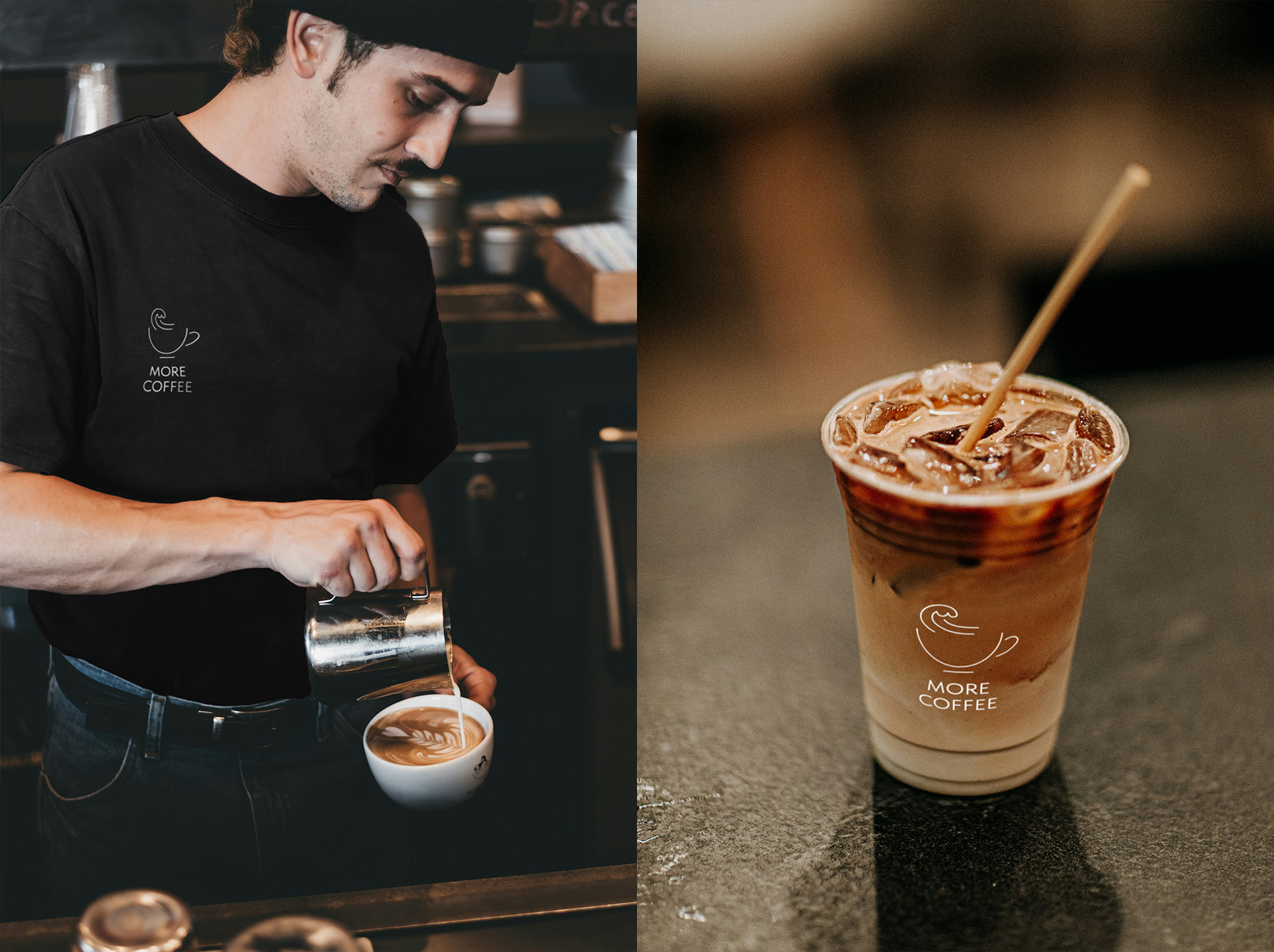 Логотип для кофейни MORE COFFEE — Изображение №8 — Брендинг, Иллюстрация на Dprofile