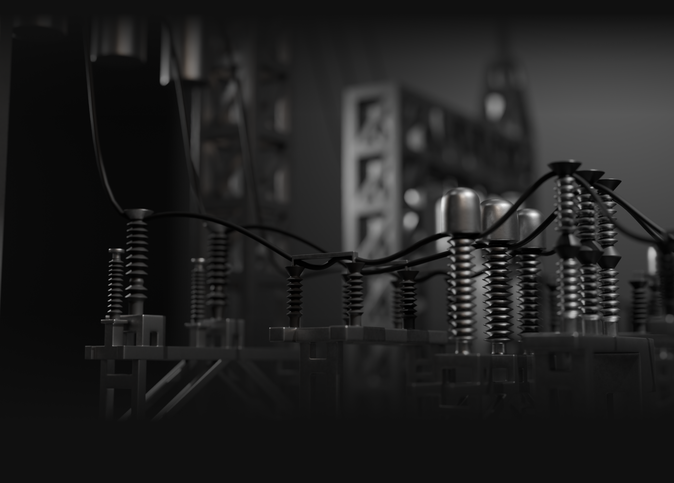 3D Модель Электрической Подстанции — Изображение №4 — 3D на Dprofile