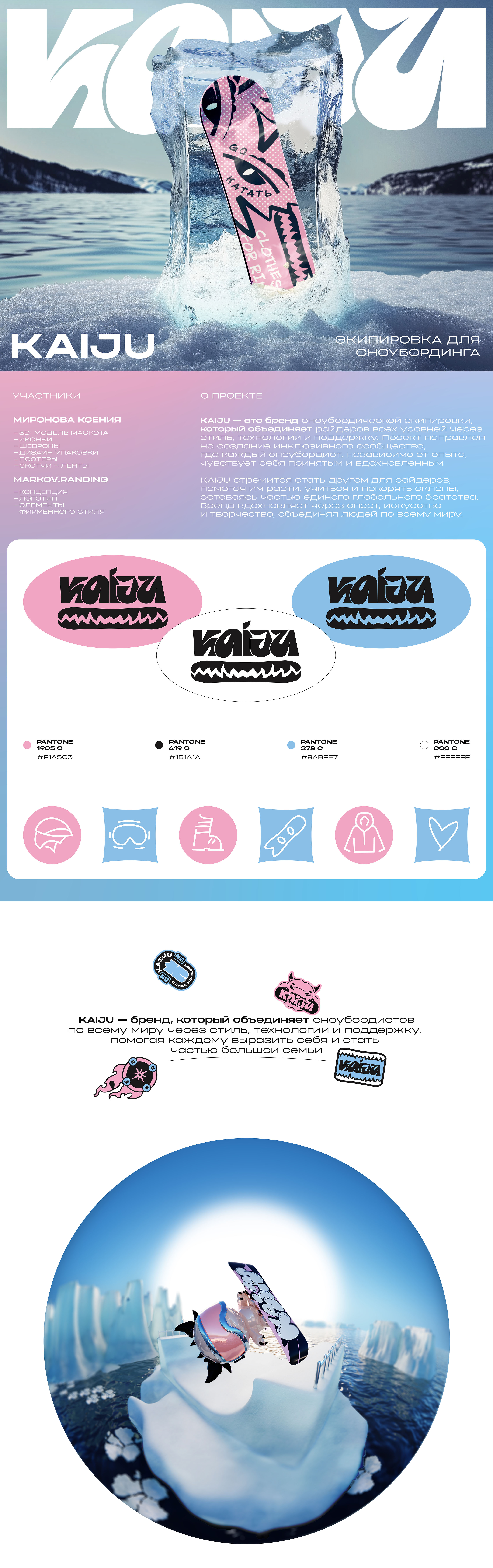 KAIJU. Сlothing for riders — Изображение №1 — Брендинг, Иллюстрация на Dprofile
