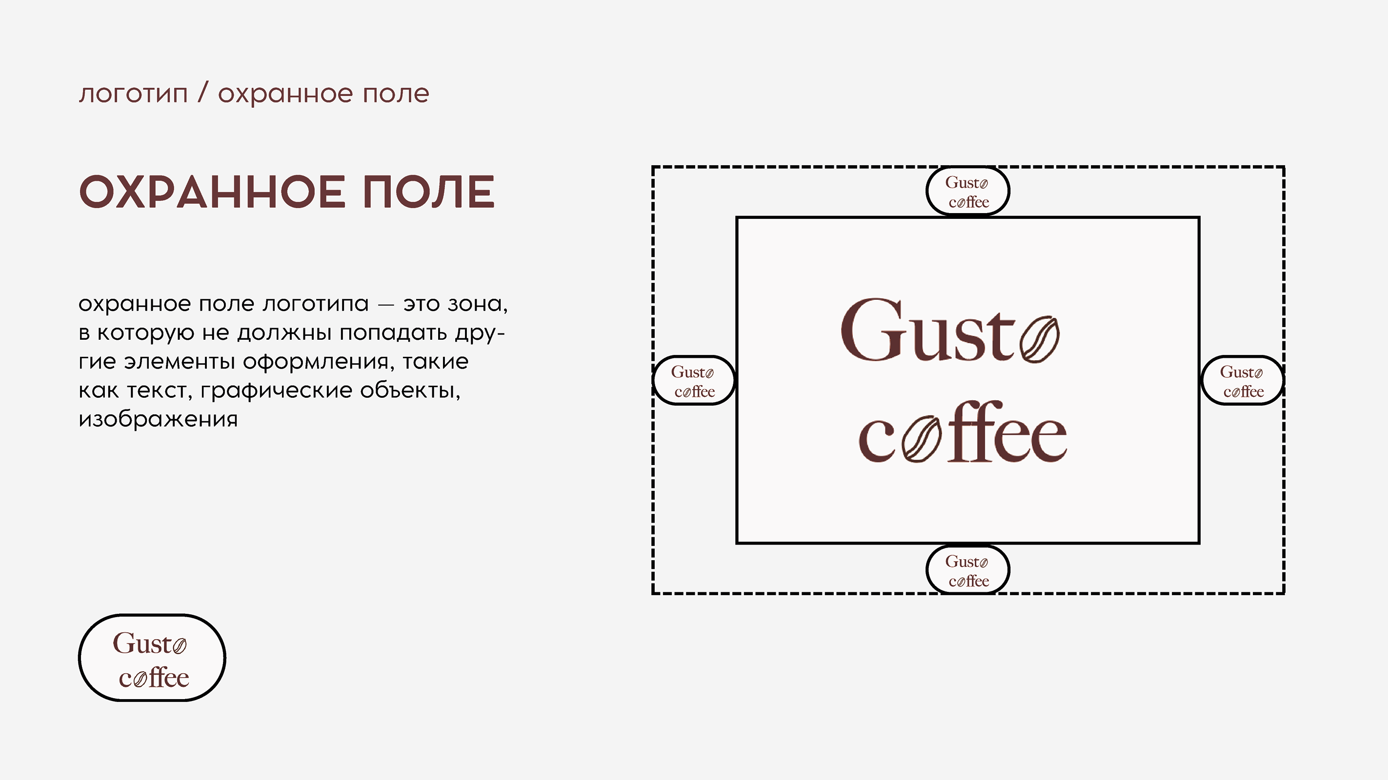 Логобук для кофейни-бистро Gusto coffee — Изображение №4 — Интерфейсы на Dprofile