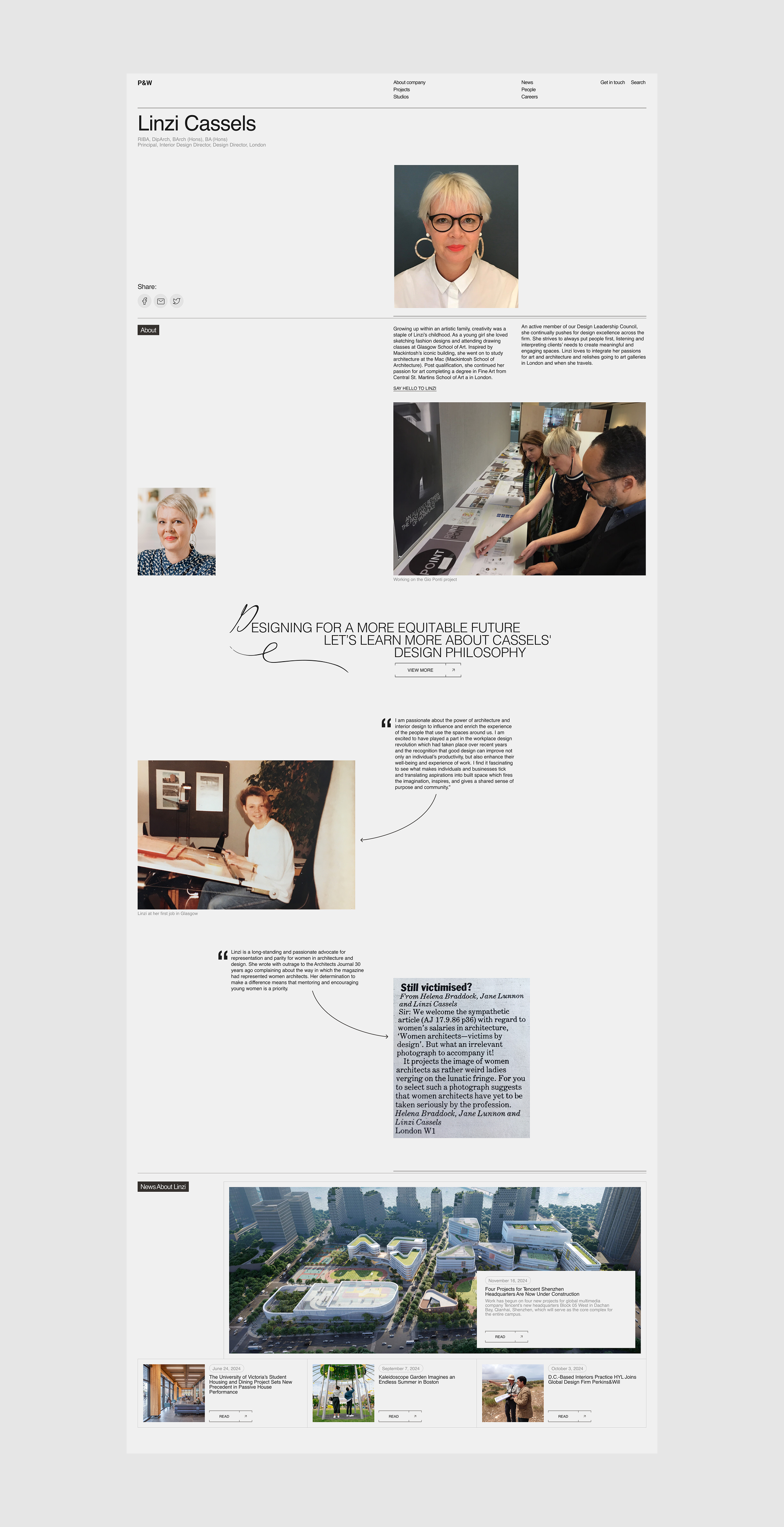 PERKINS&WILL / WEBSITE REDESIGN — Изображение №9 — Интерфейсы, Графика на Dprofile