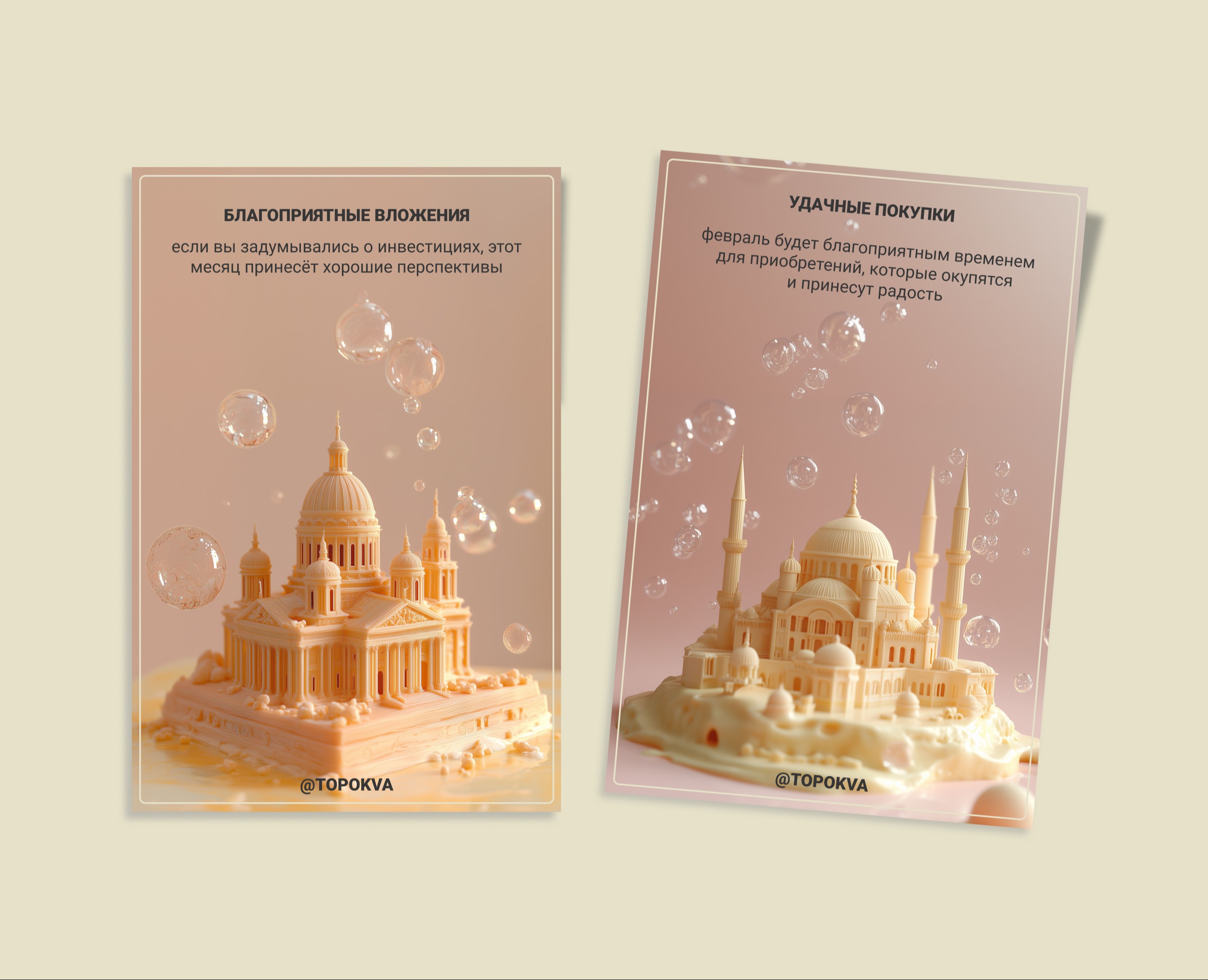 Карточки с предсказаниями — Интерфейсы, Графика на Dprofile