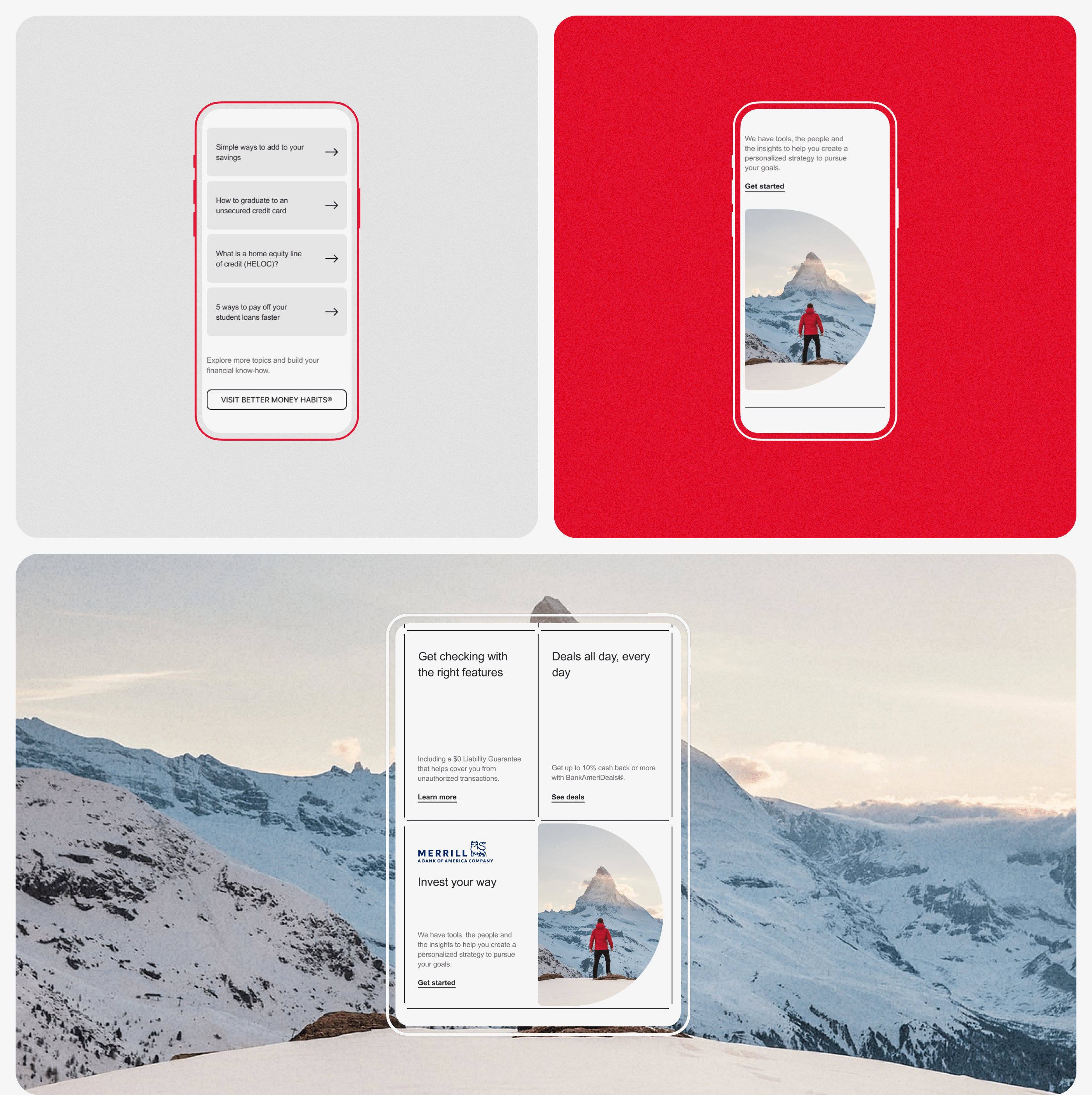 Bank of America — Изображение №2 — Интерфейсы, Анимация на Dprofile